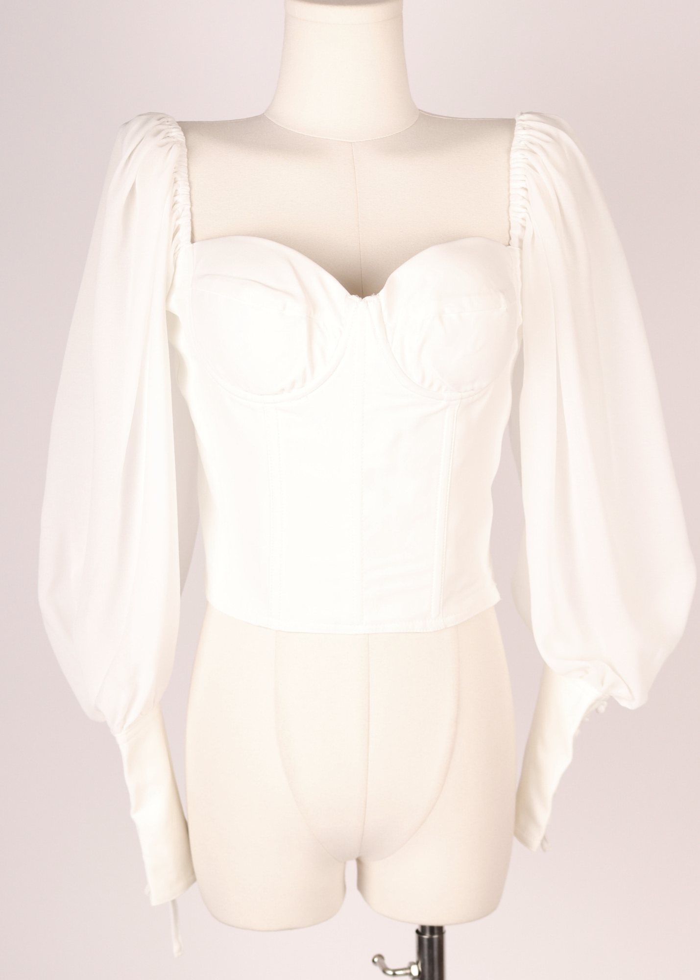 TOP CORSET BLANCO
