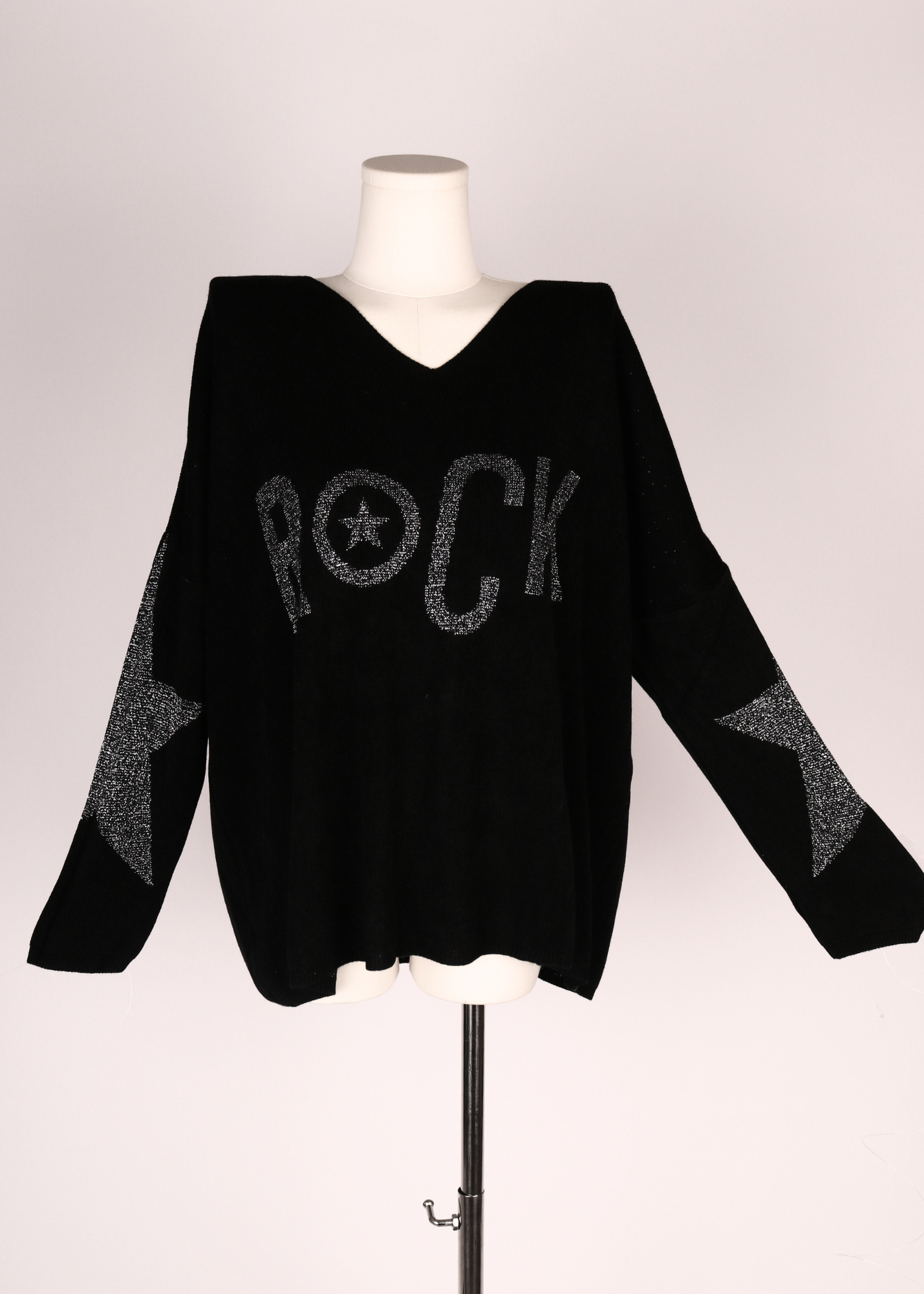 SWEATER ROCK START NEGRO
