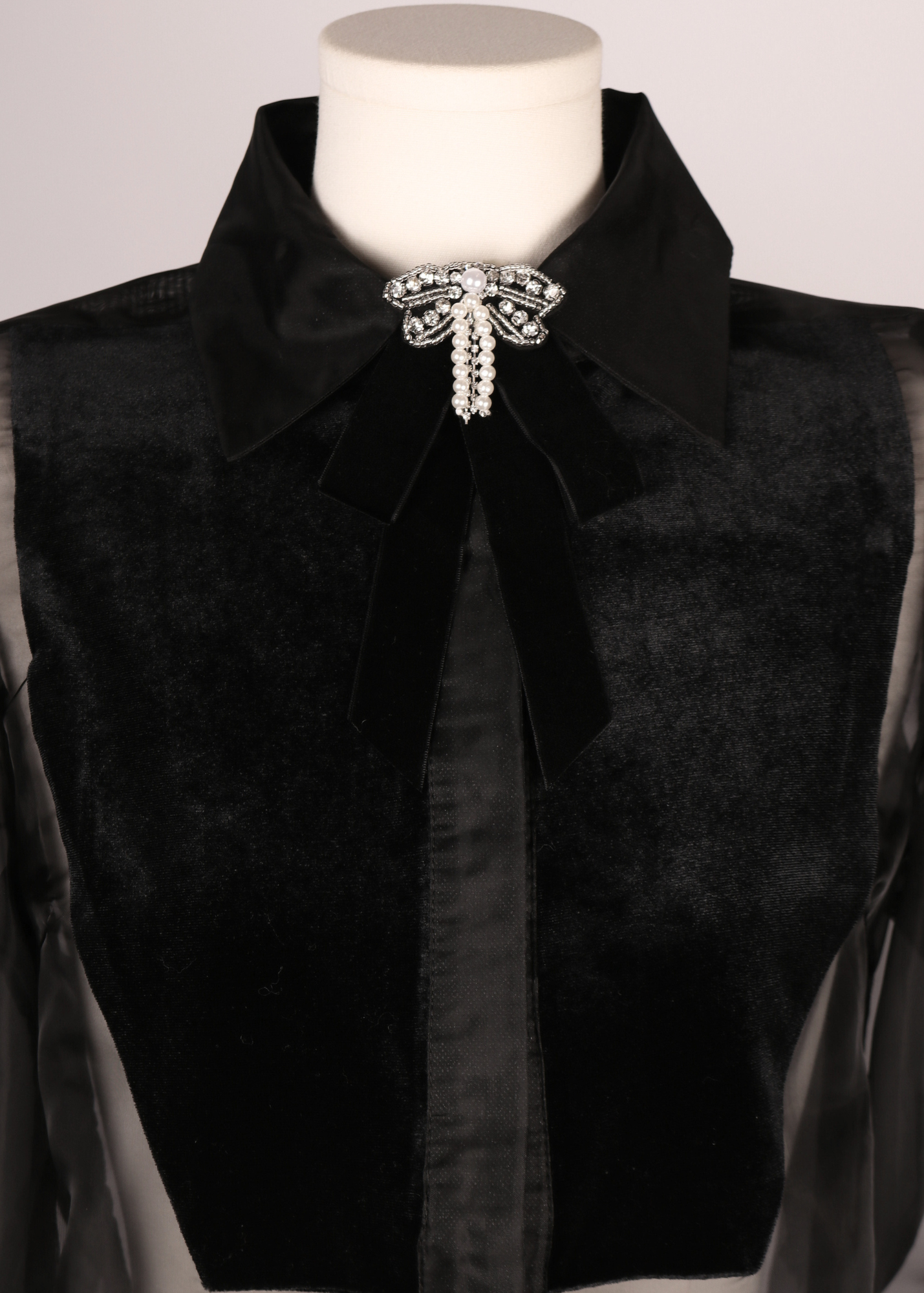 EP LUXURY BLUSA TRASPARENCIA