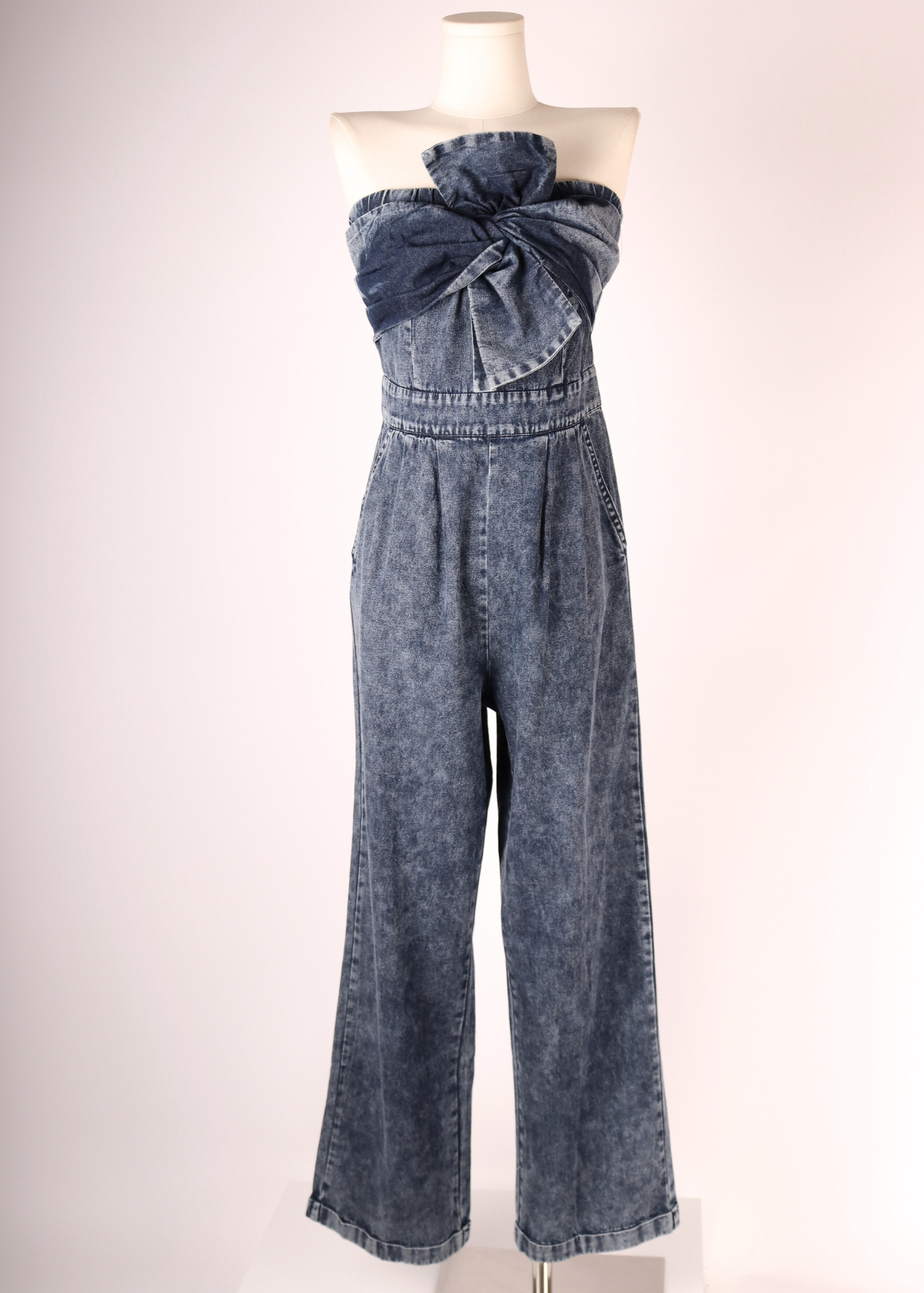 JUMPSUIT DENIM MOÑO