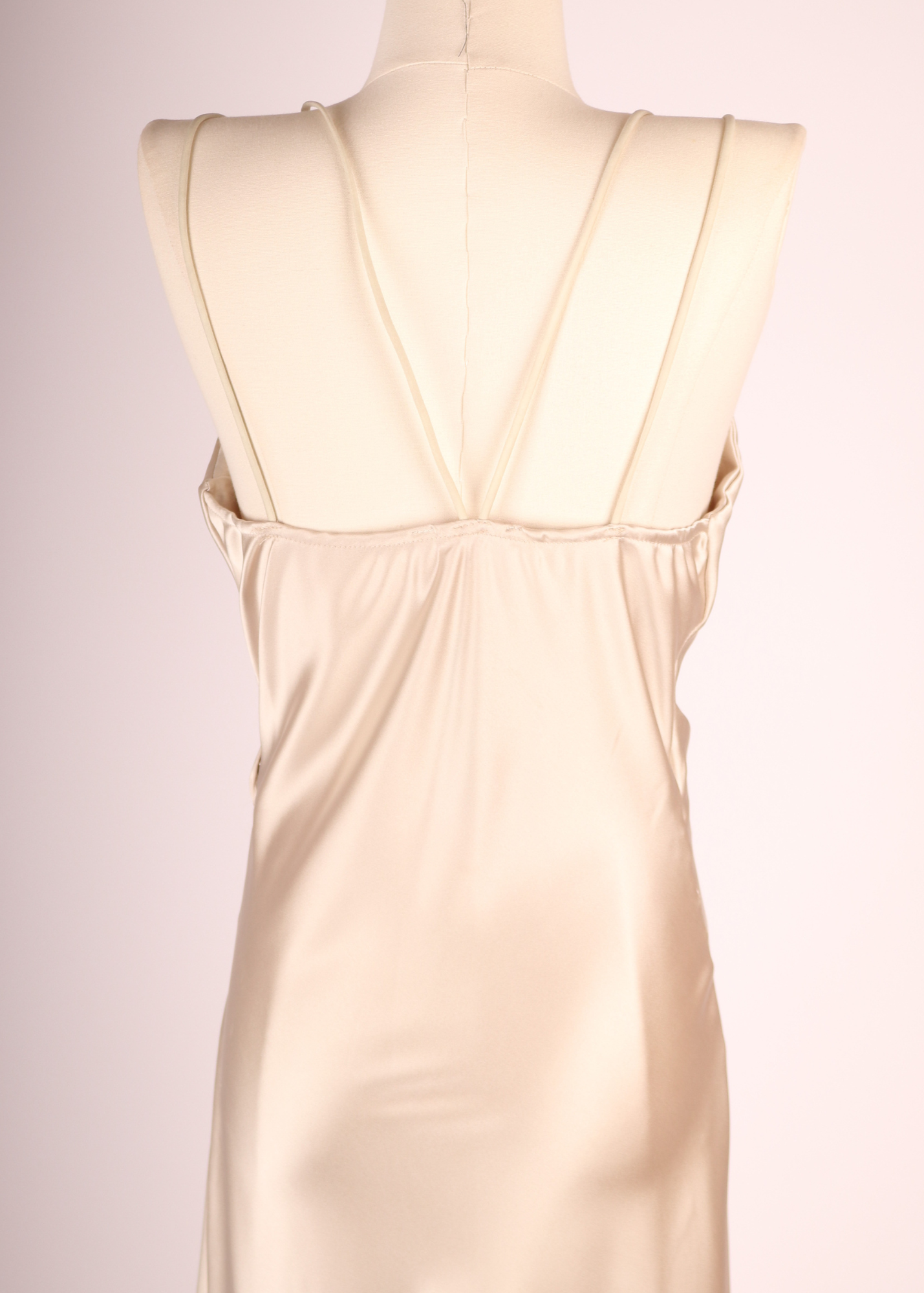 VESTIDO SATIN MIDI PERLA