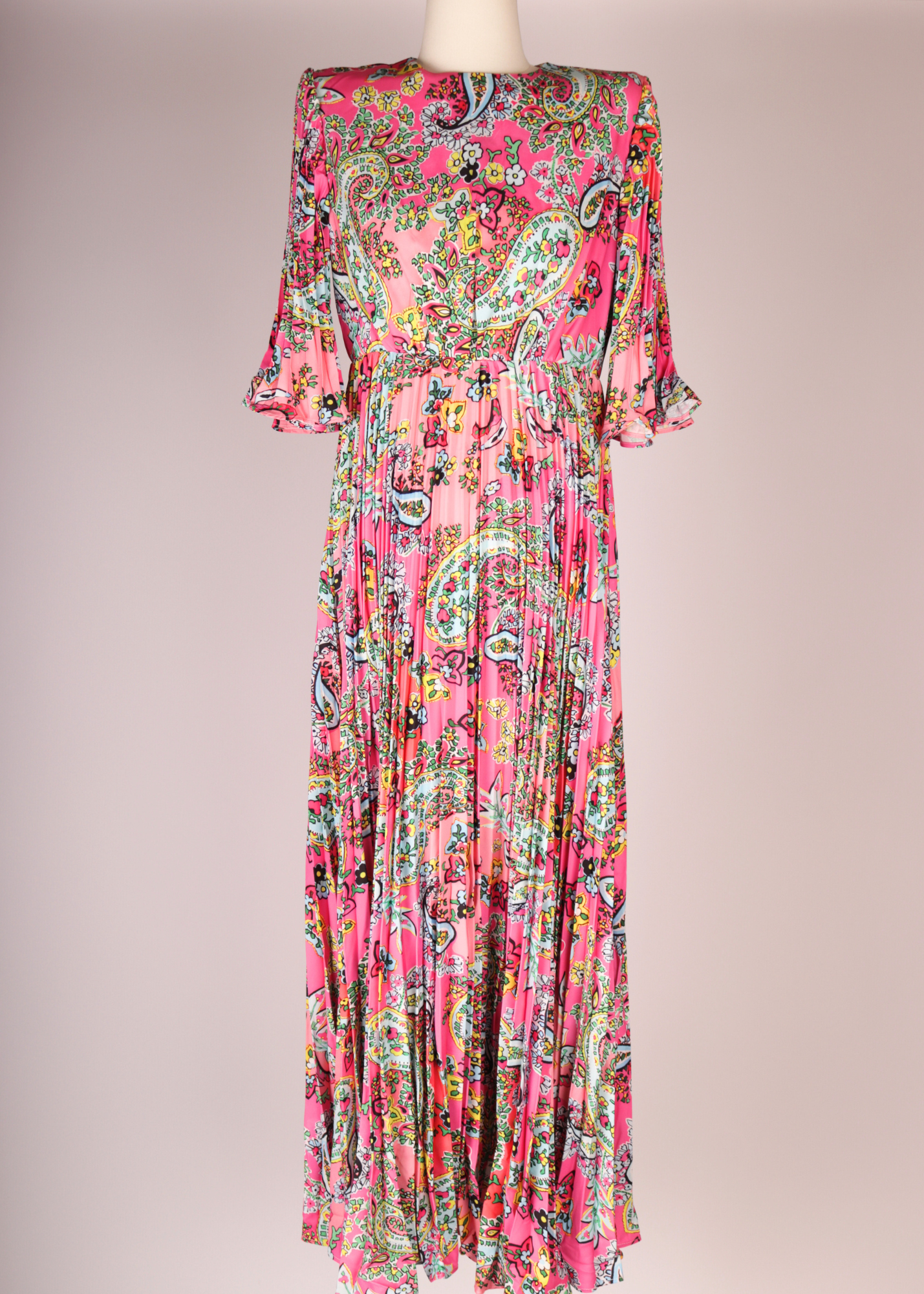 EP LUXURY VESTIDO ETNICO PLISADO