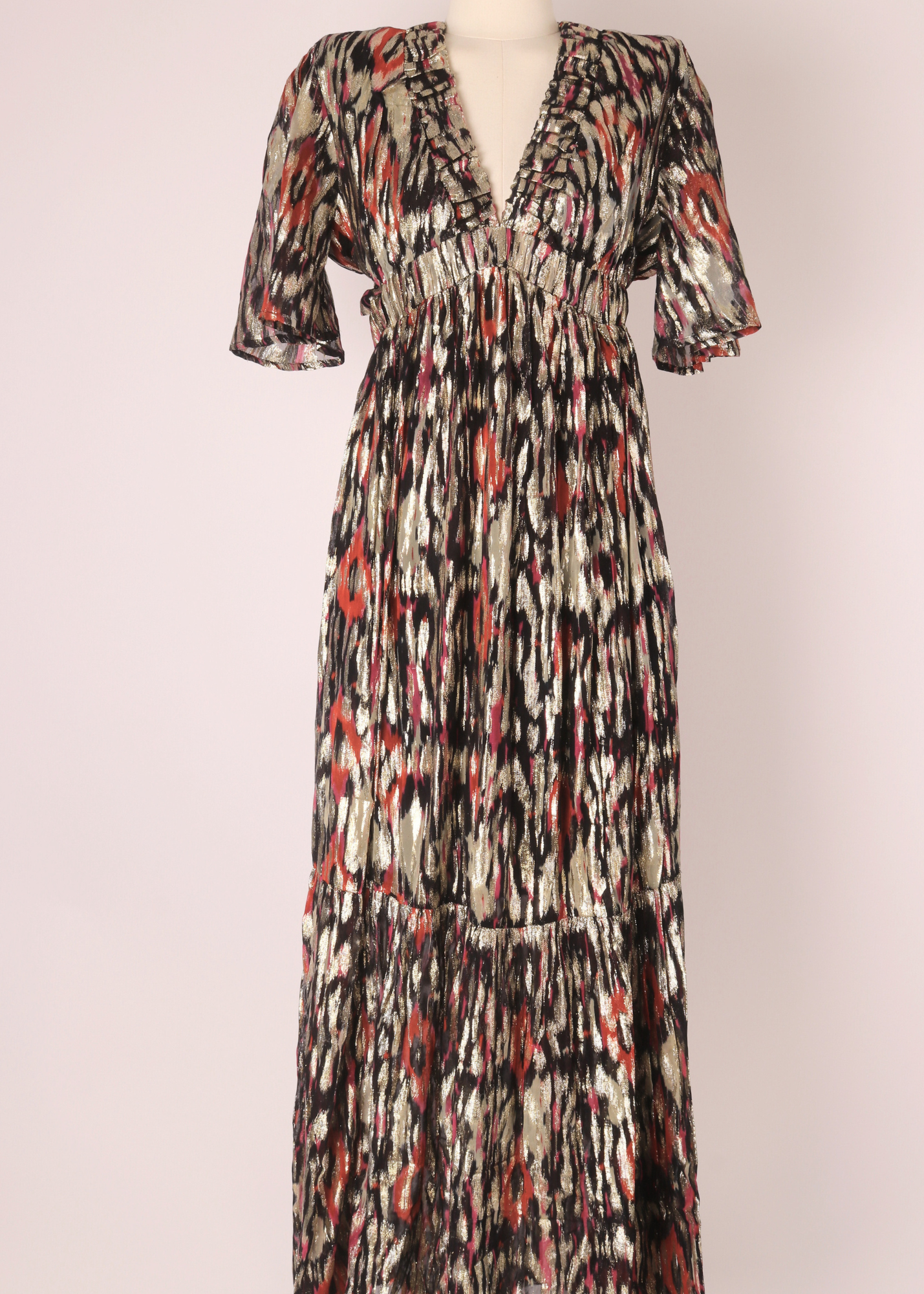 EP LUXURY PARIS MAXI VESTIDO AZUR BRILLANTE