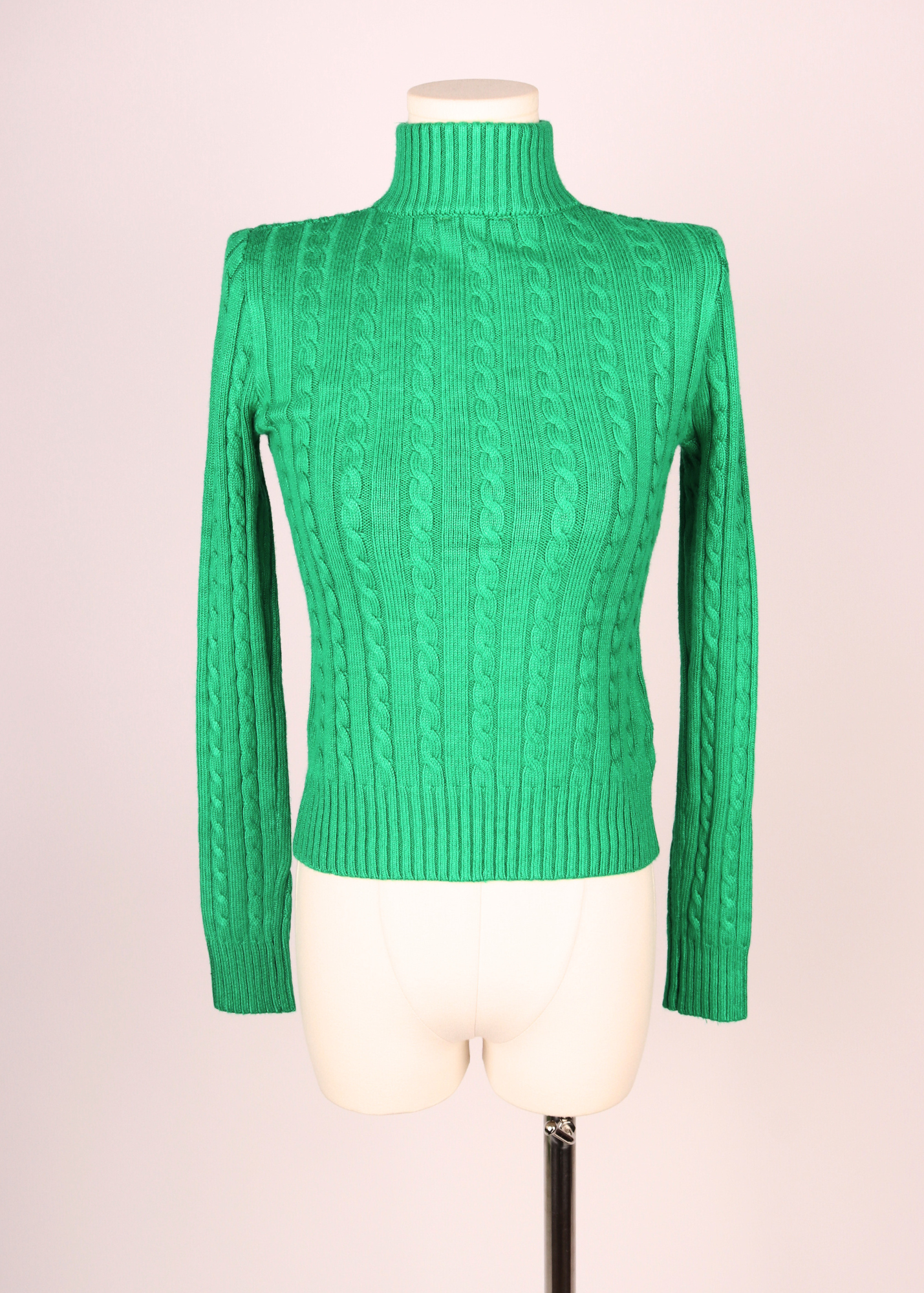 SWEATER CUELLO ALTO VERDE