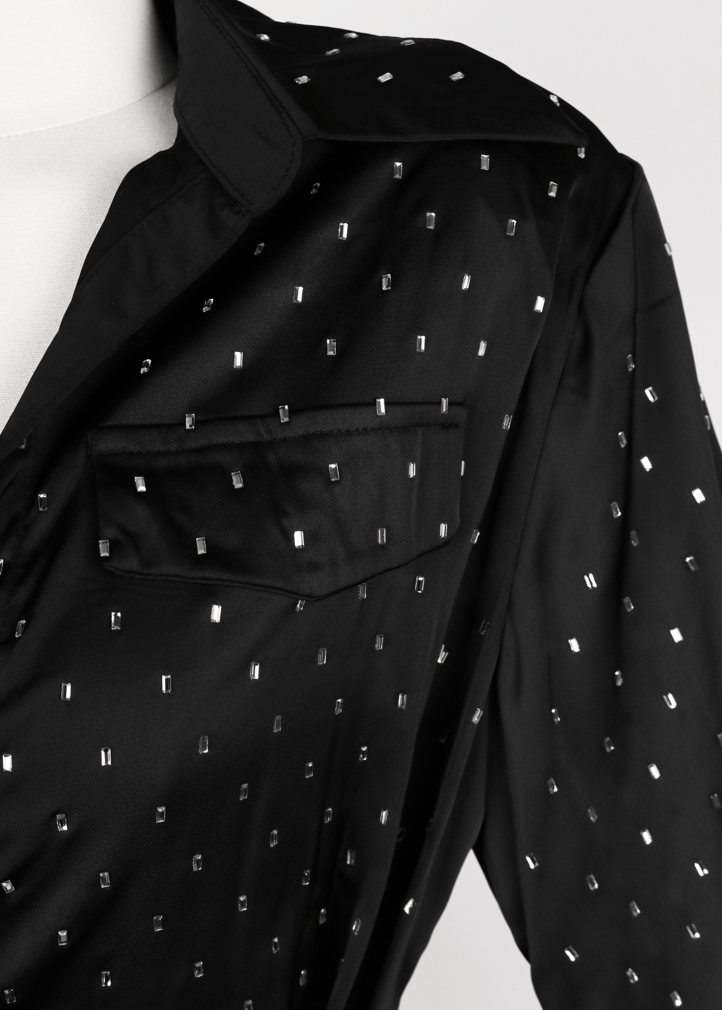 EP LUXURY VESTIDO DESTELLOS NEGRO