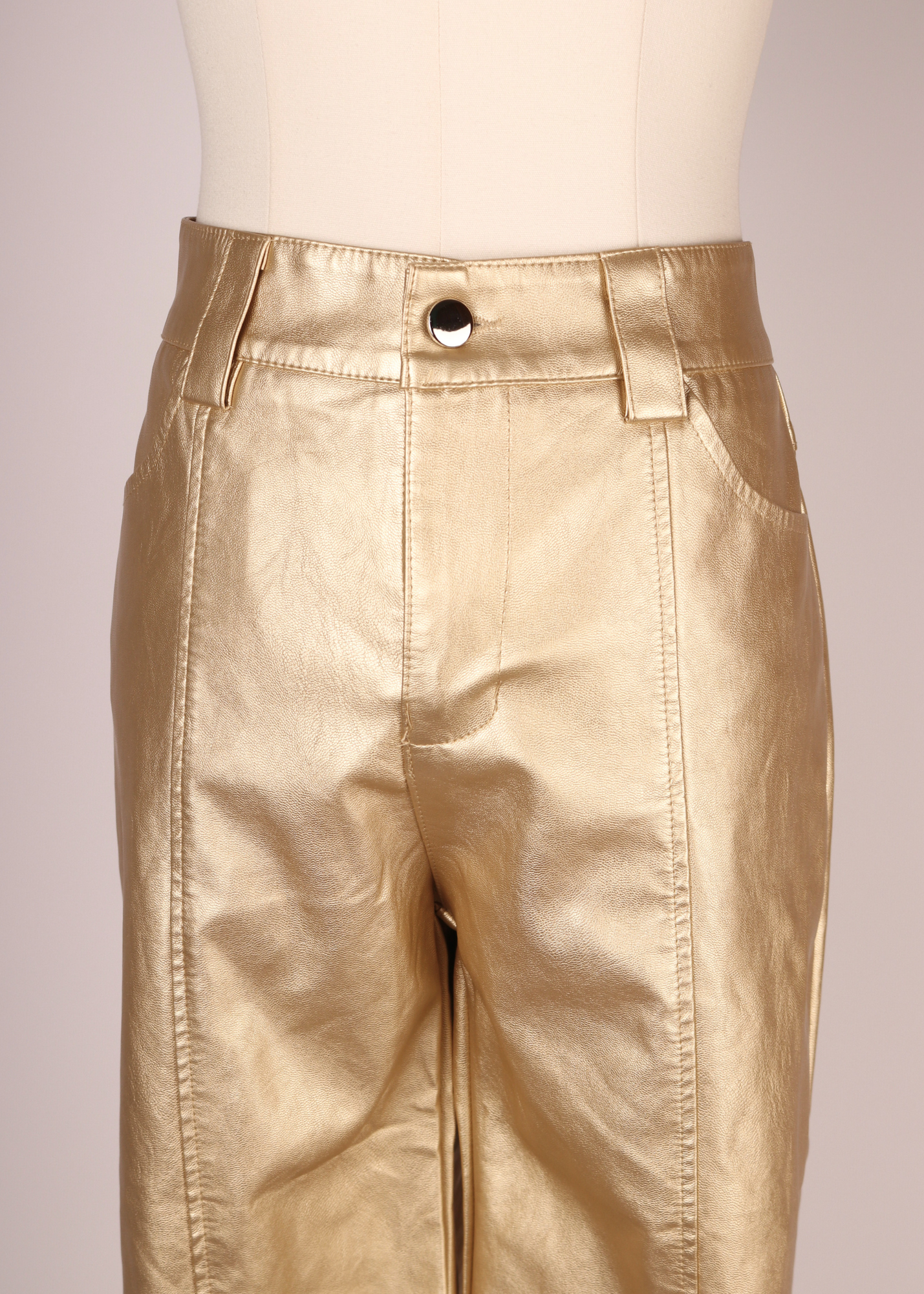 PANTALON VINIPIEL ORO