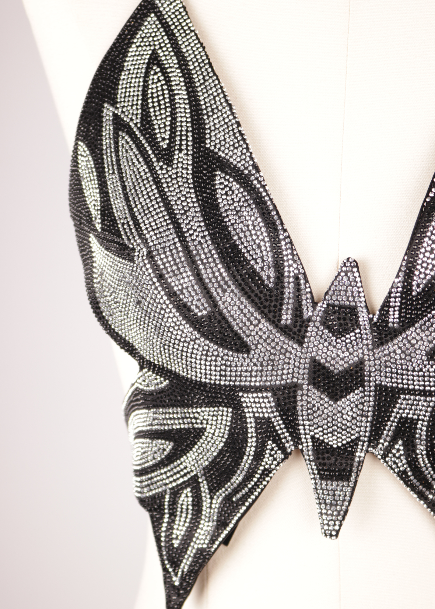 TOP MARIPOSA JOYA NEGRO