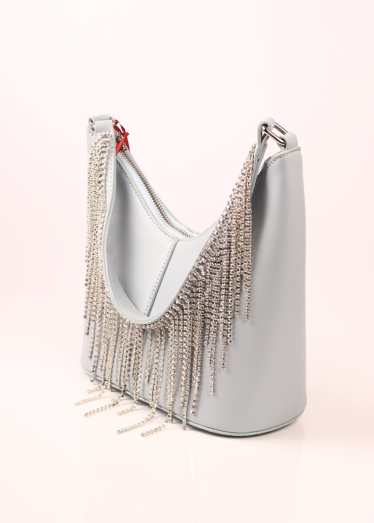 BOLSO SKY BLUE BRILLOS