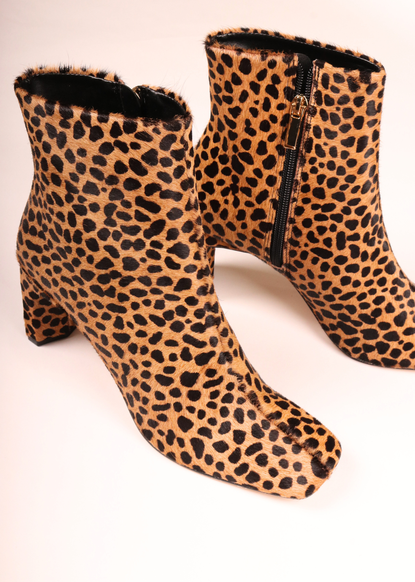 CARRANO BOTIN CALF HAIR PRINT CHEETAH