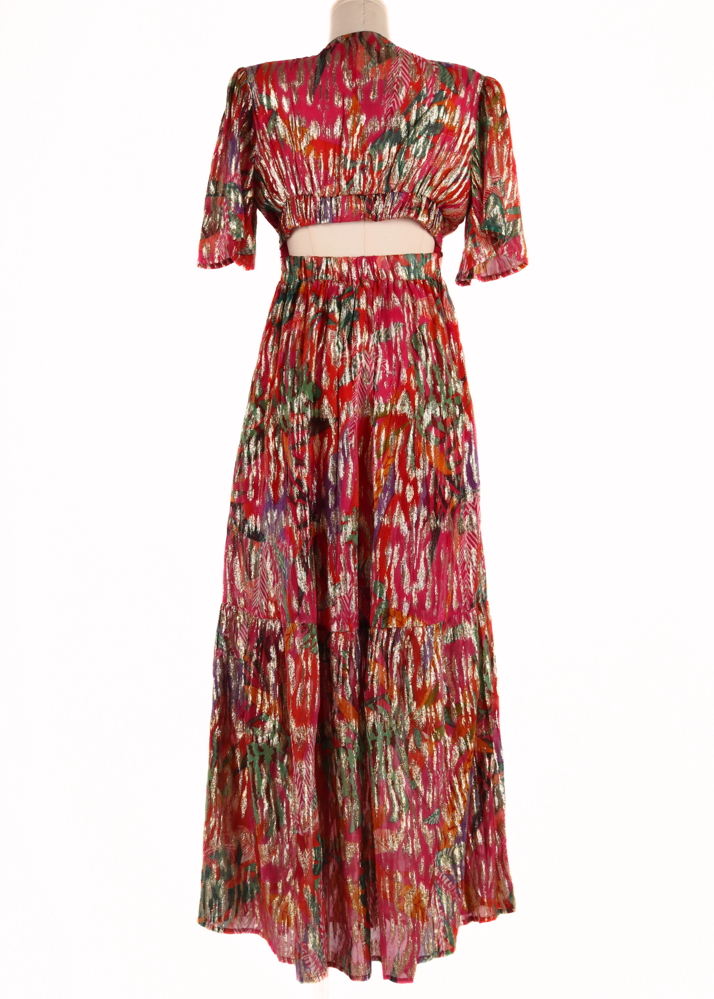 EP LUXURY PARIS MAXI VESTIDO AZUR ROSA BRILLANTE