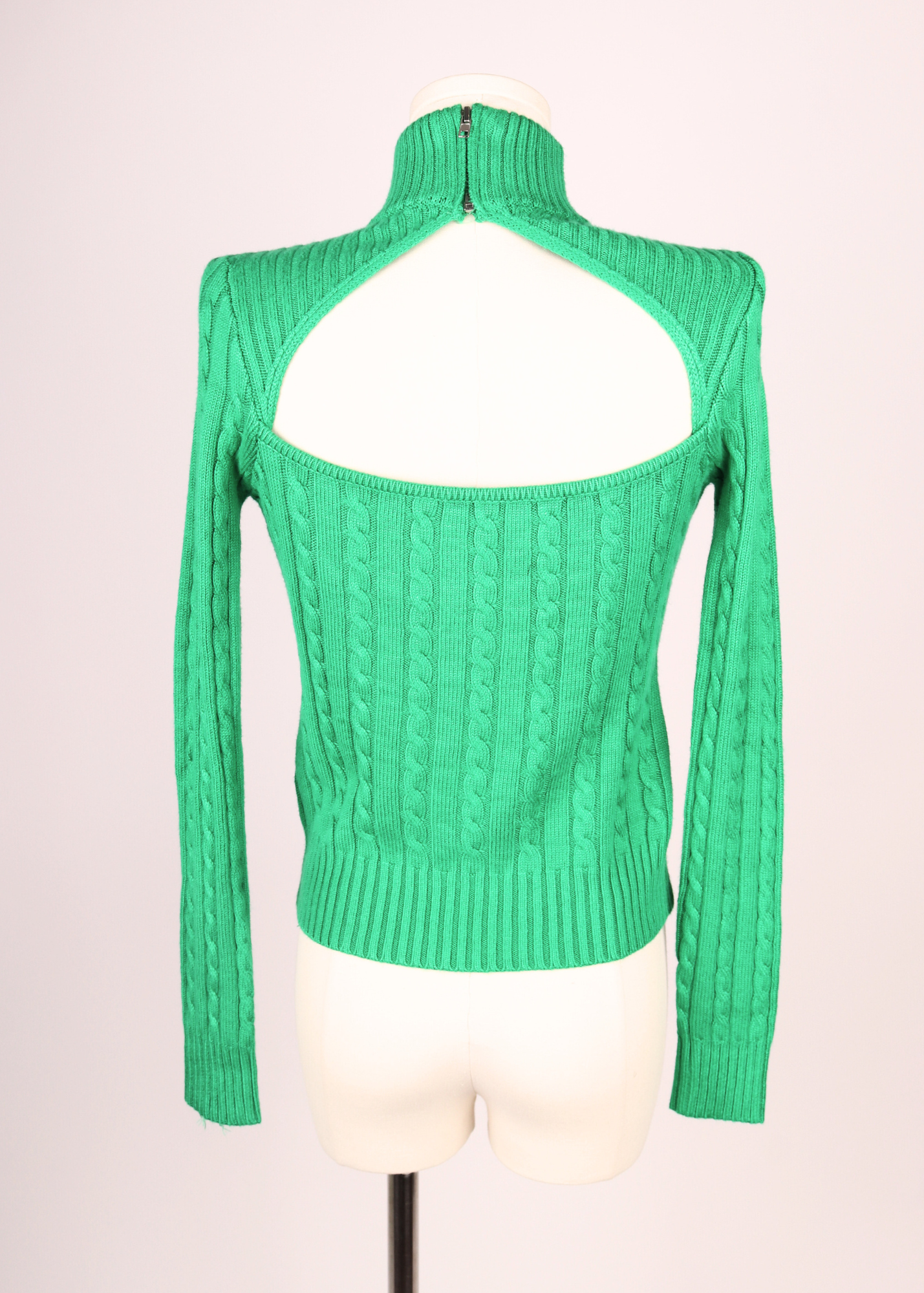 SWEATER CUELLO ALTO VERDE