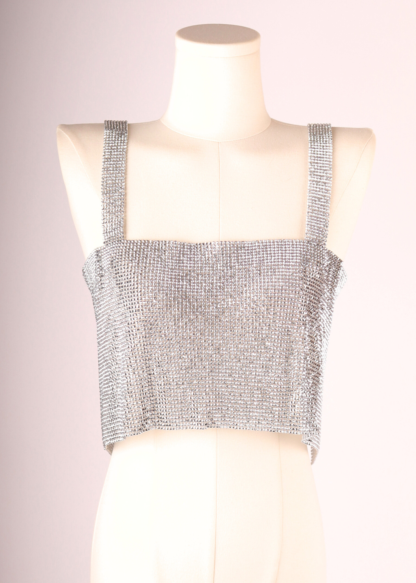 TOP CROPEED BRILLOS PLATA