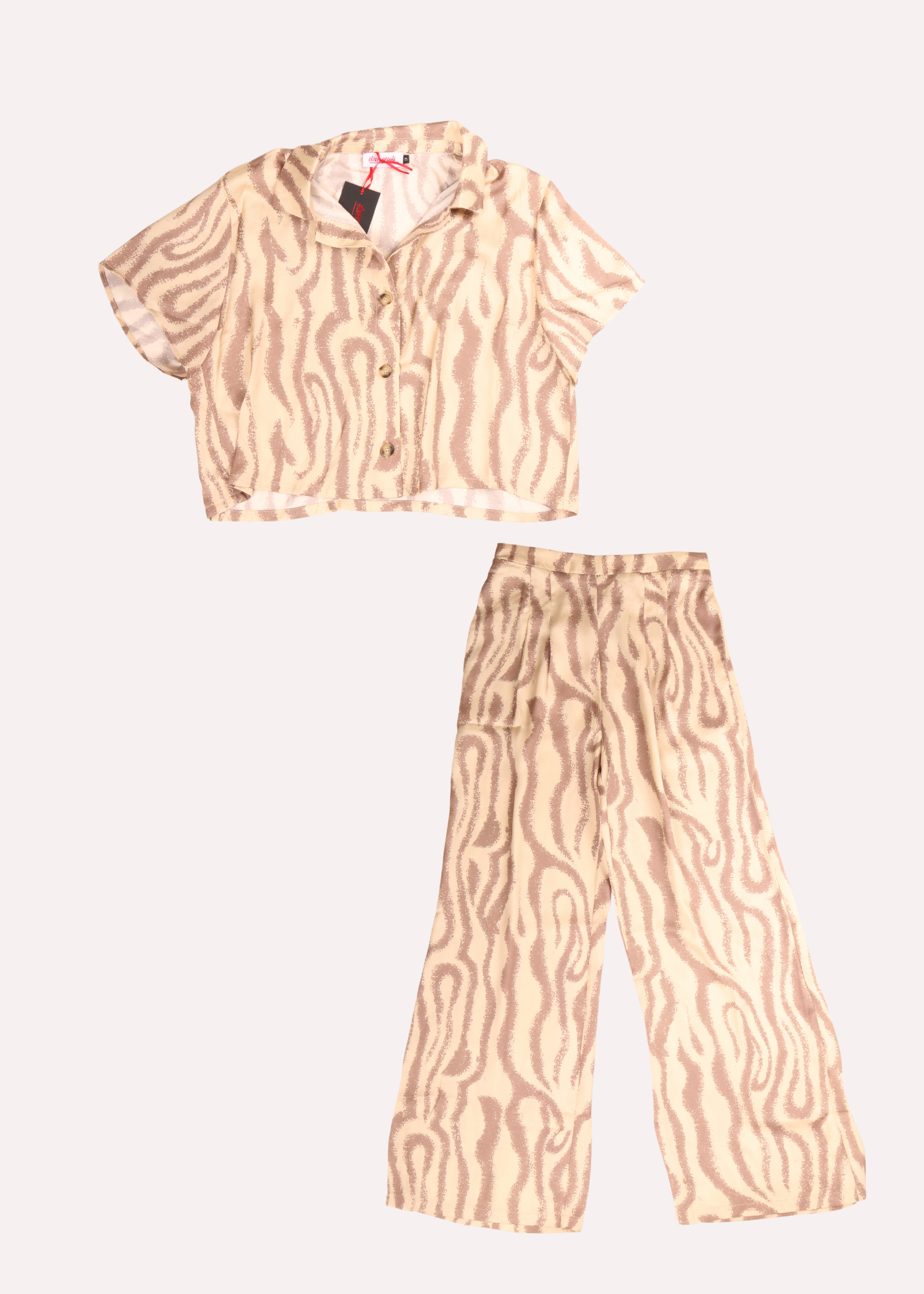 EP LUXURY SET DE TOP Y PANTALON PRINT