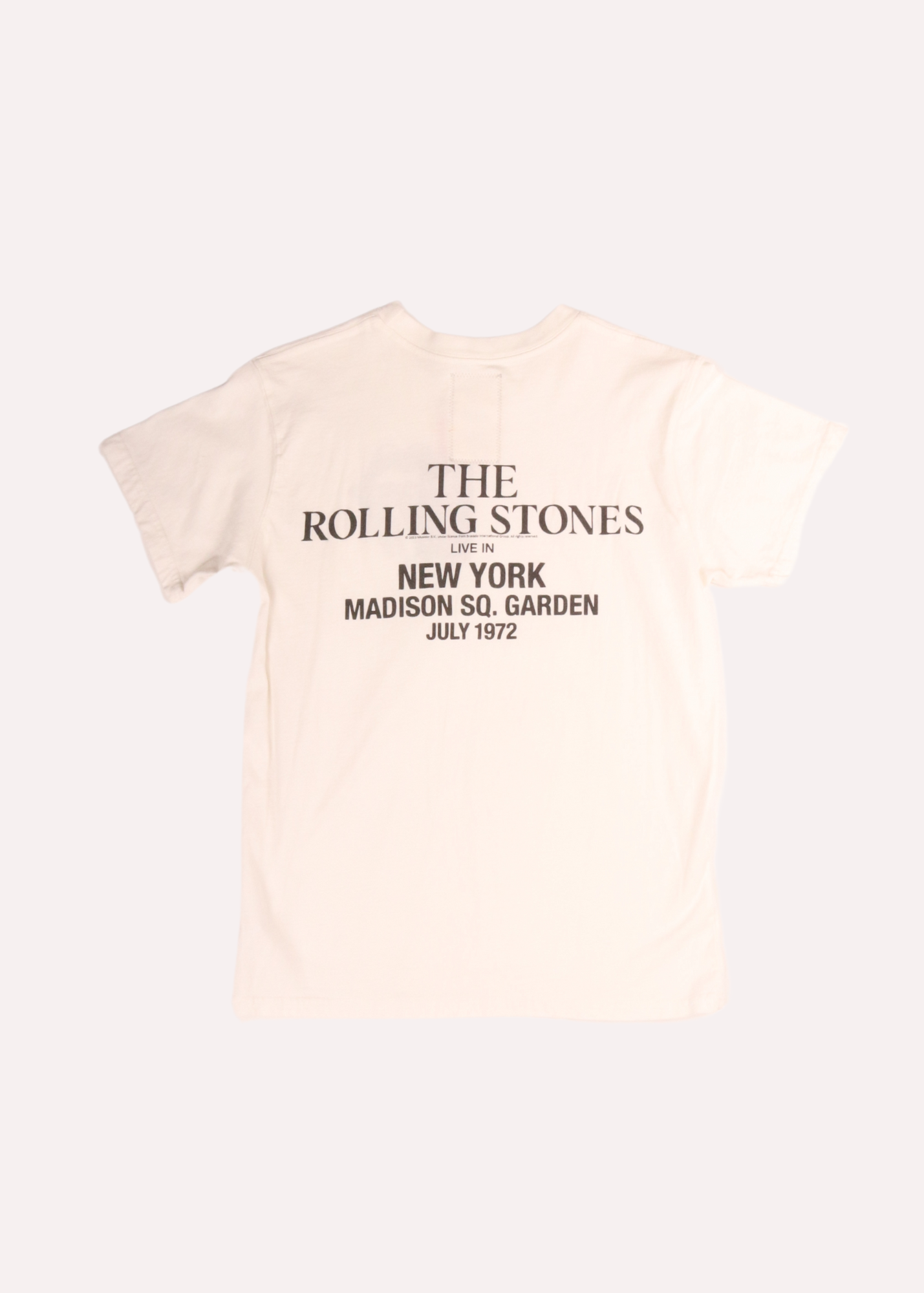 CAMISETA ROLLING STONES MADISON SQUARE GARDEN