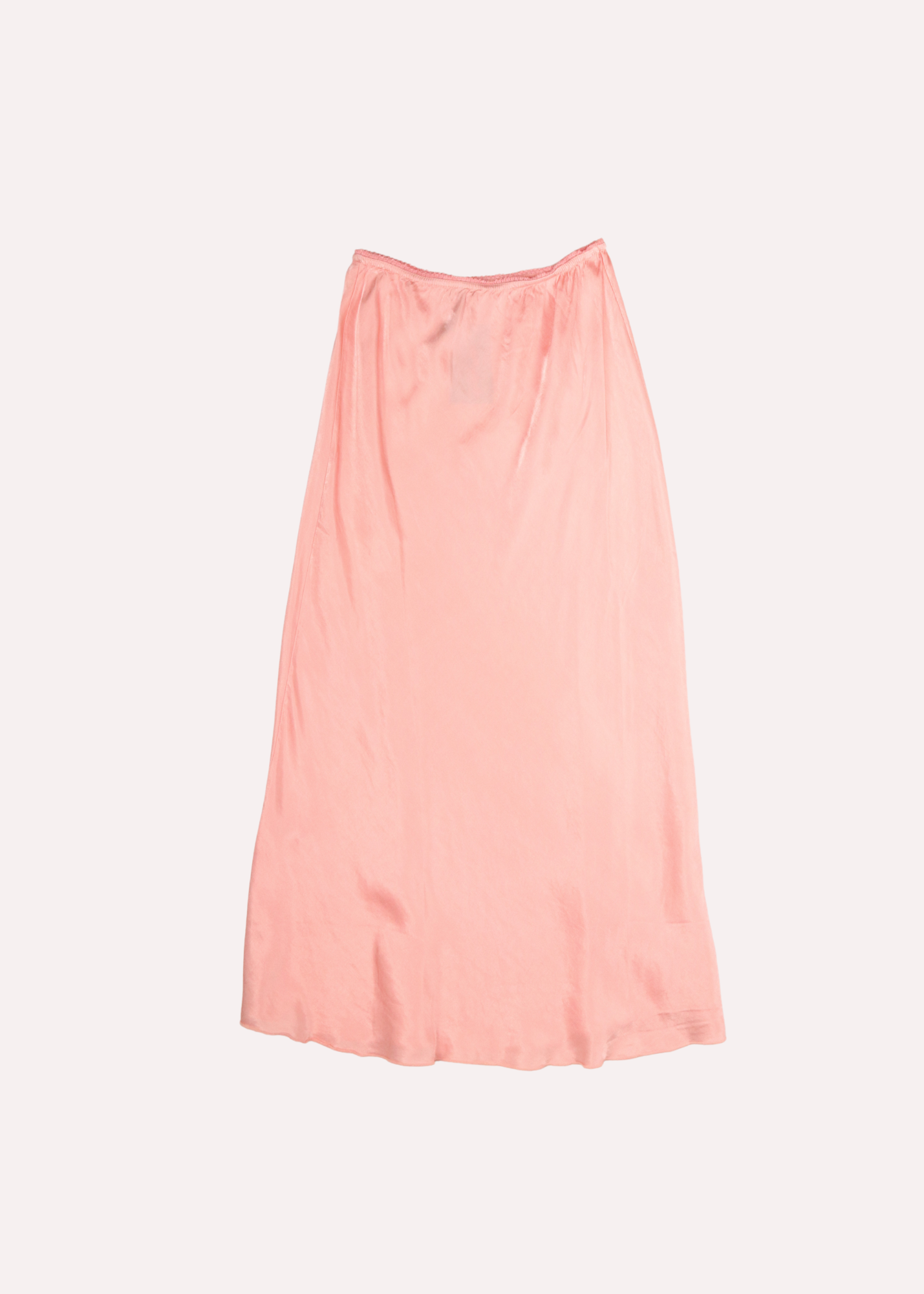 MAXI FALDA RECTA SATINADA