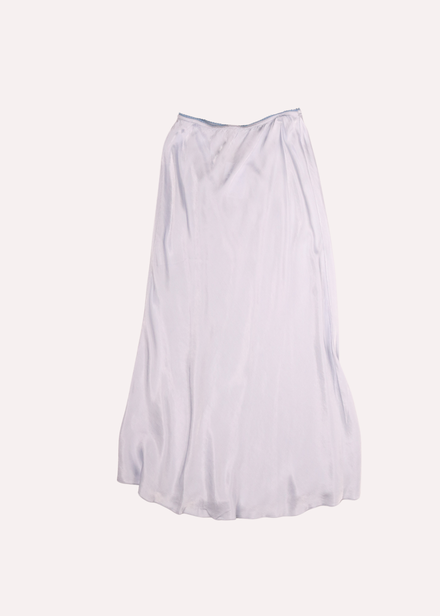 MAXI FALDA RECTA SATINADA