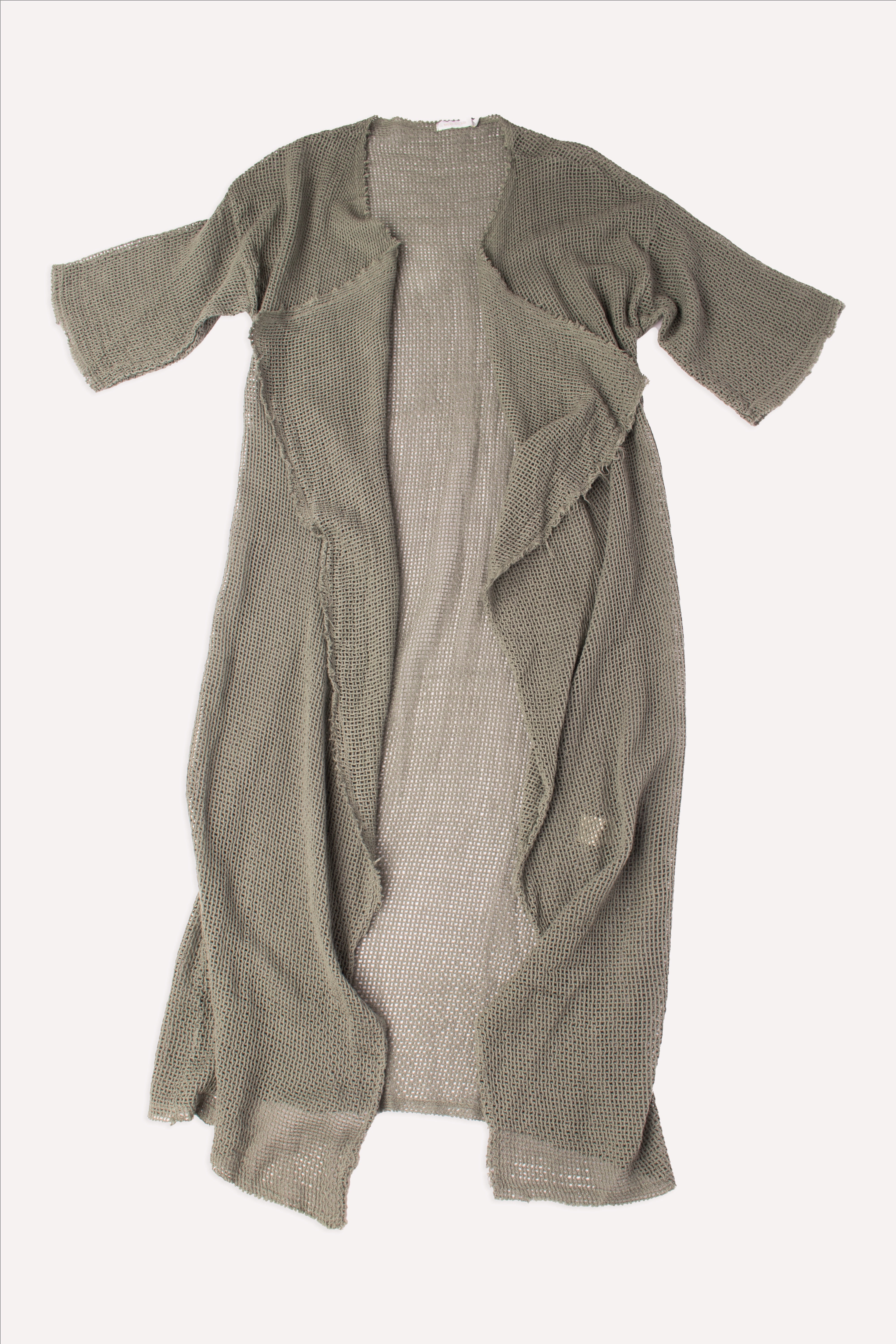 EP LUXURY CARDIGAN EN PUNTO RED LARGO