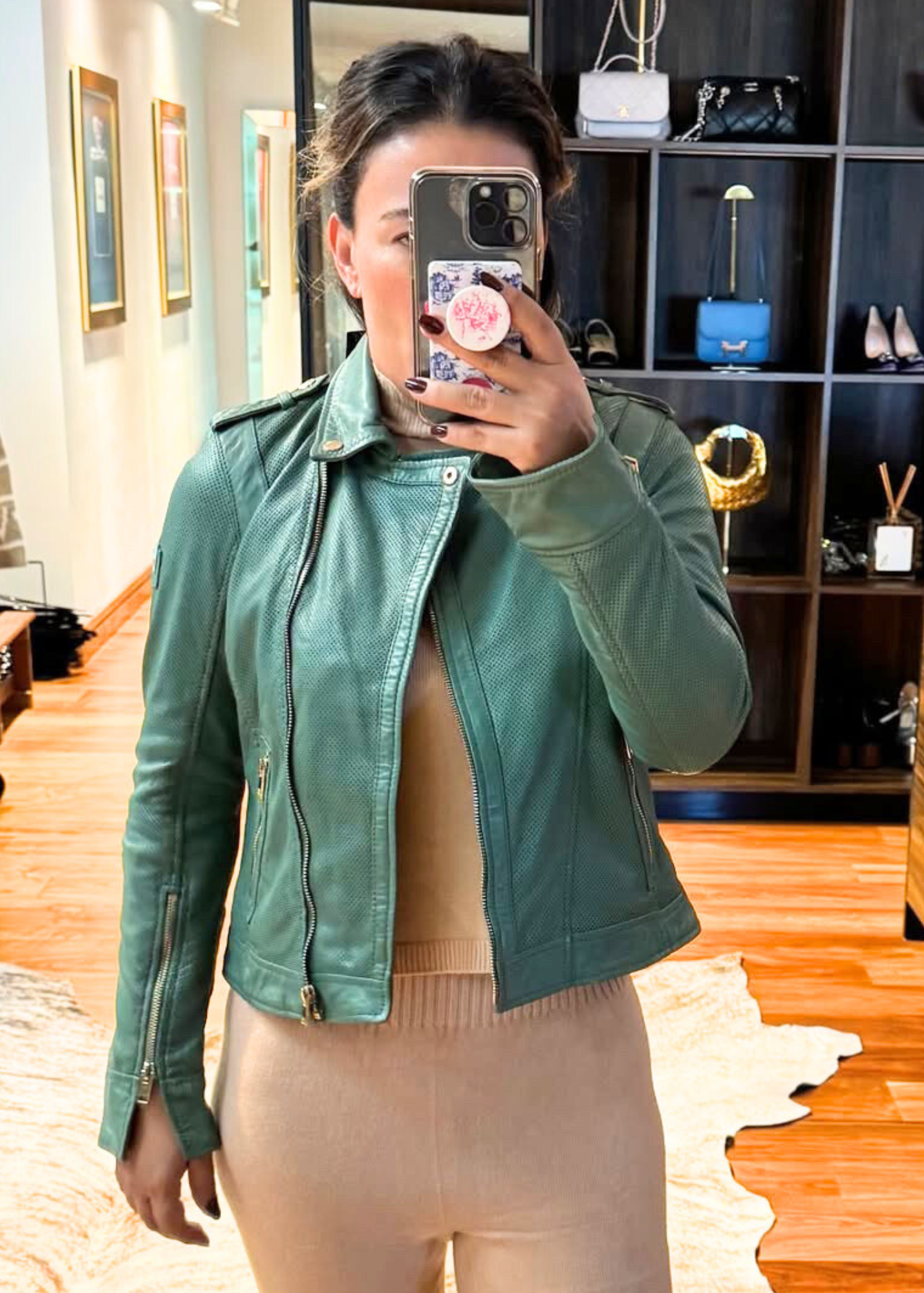 EP LUXURY MAURITIUS JACKET PERFORATED