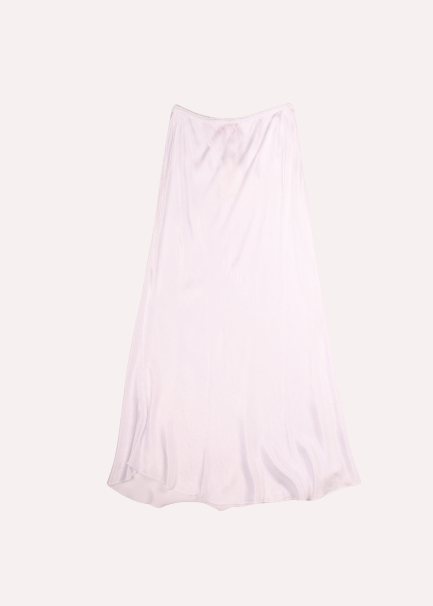 MAXI FALDA RECTA SATINADA