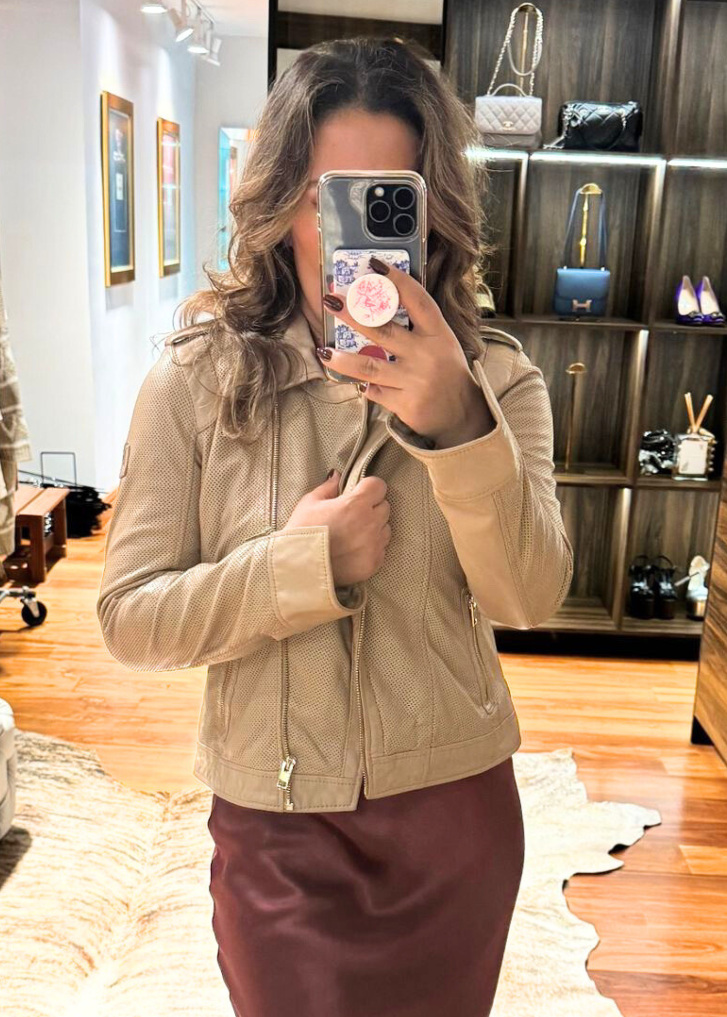 EP LUXURY MAURITIUS JACKET PERFORATED