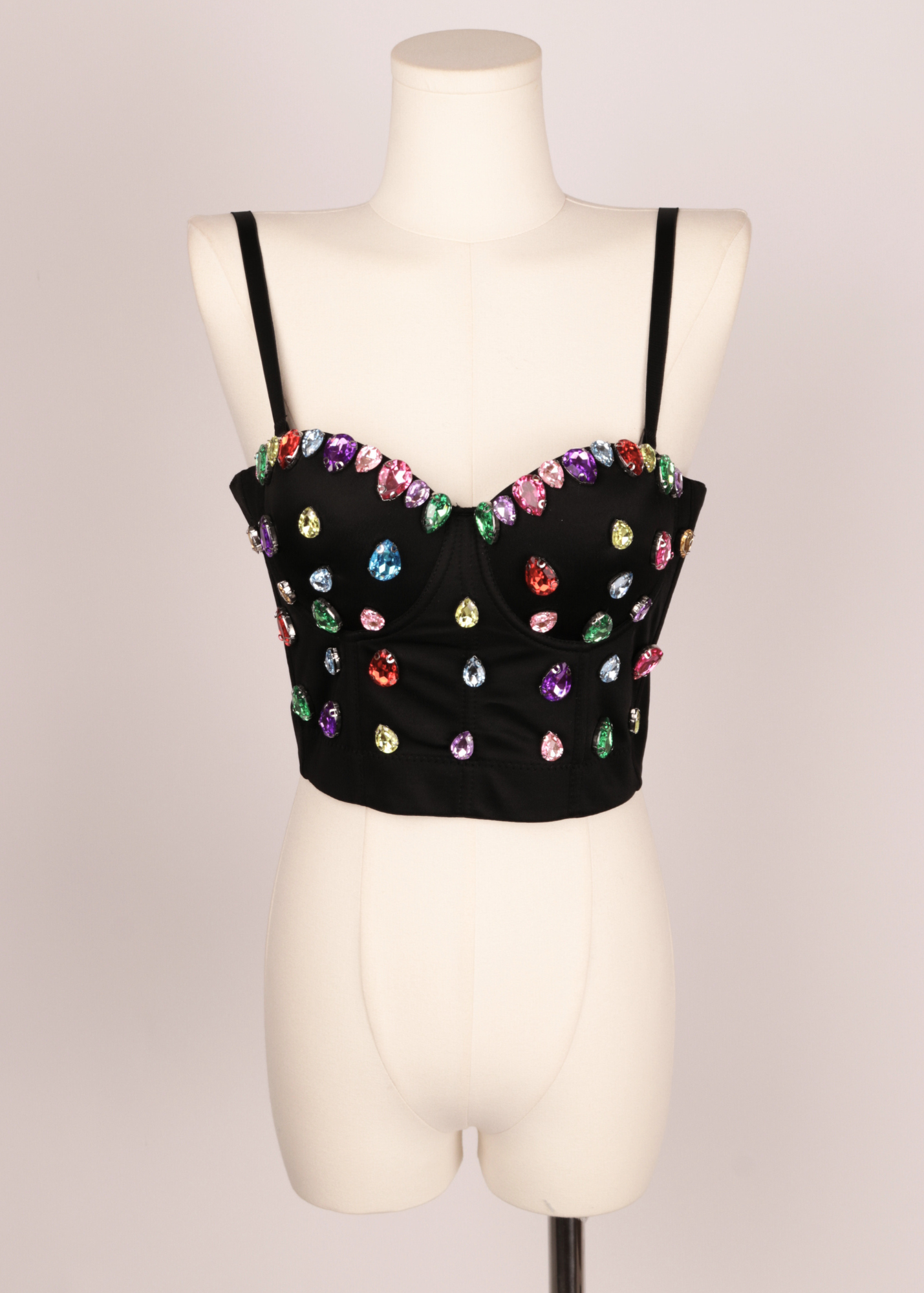 TOP CORSET PEDRERIA DE GOTA N