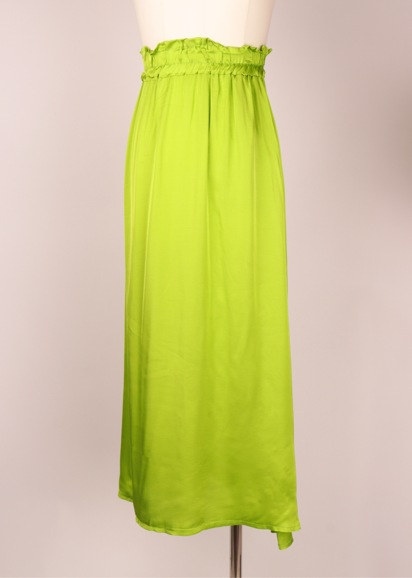 FALDA SATIN LIMA L