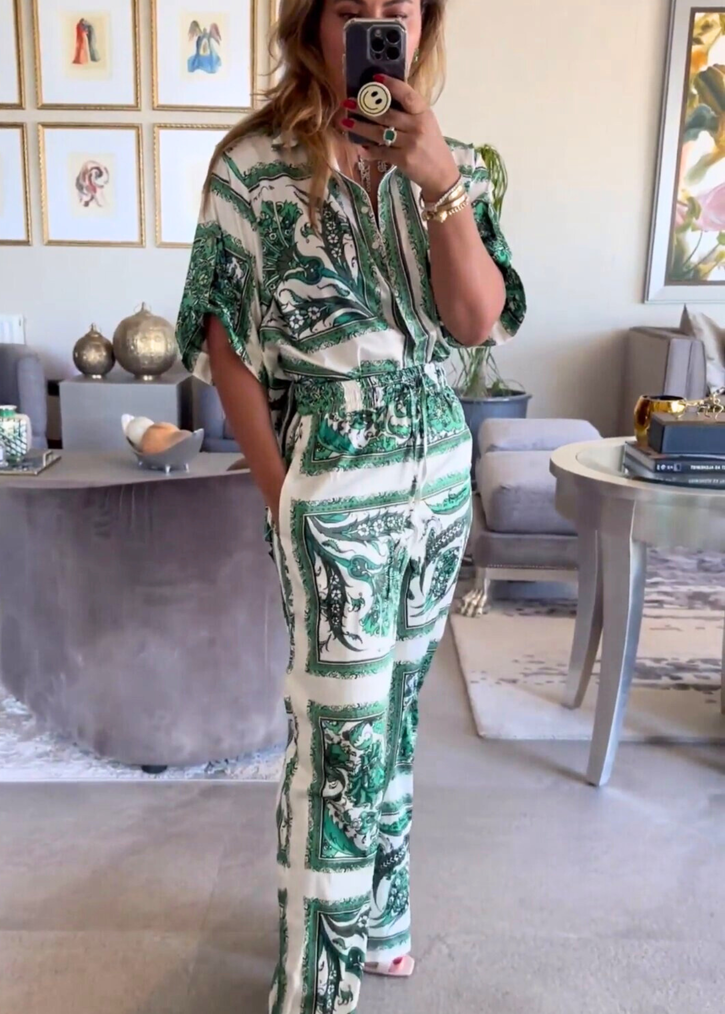 EP LUXURY SET SATINADO ESTAMPADO V