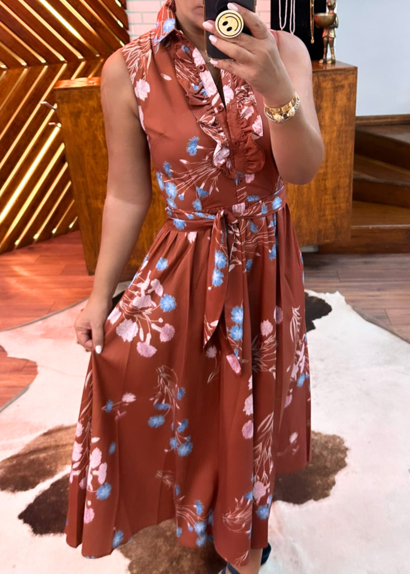 EP LUXURY VESTIDO CLAVELLINAS O
