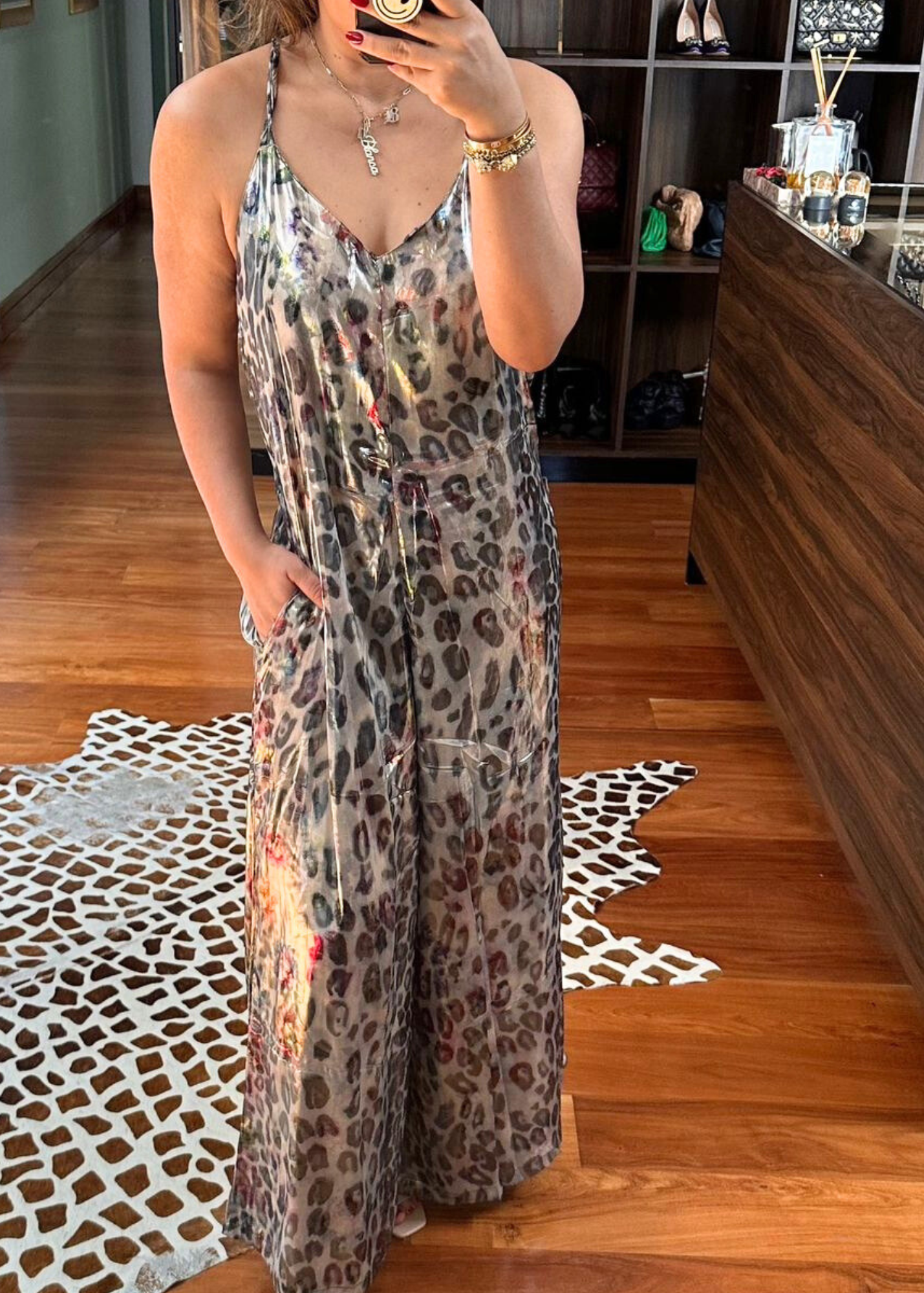 EP LUXURY PARIS JUMPSUIT SAONA ANIMAL PRINT