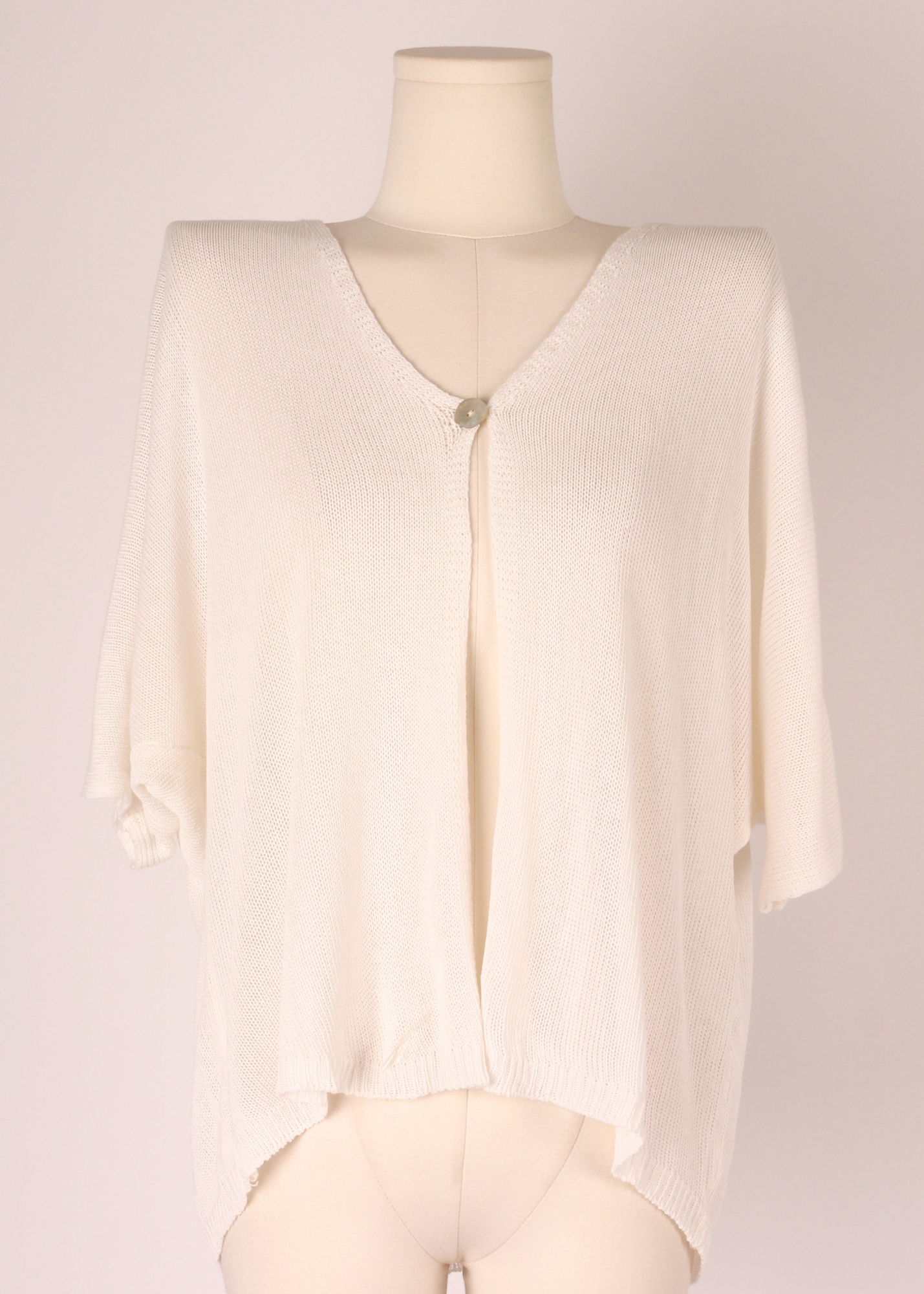 TOP CARDIGAN IVORY