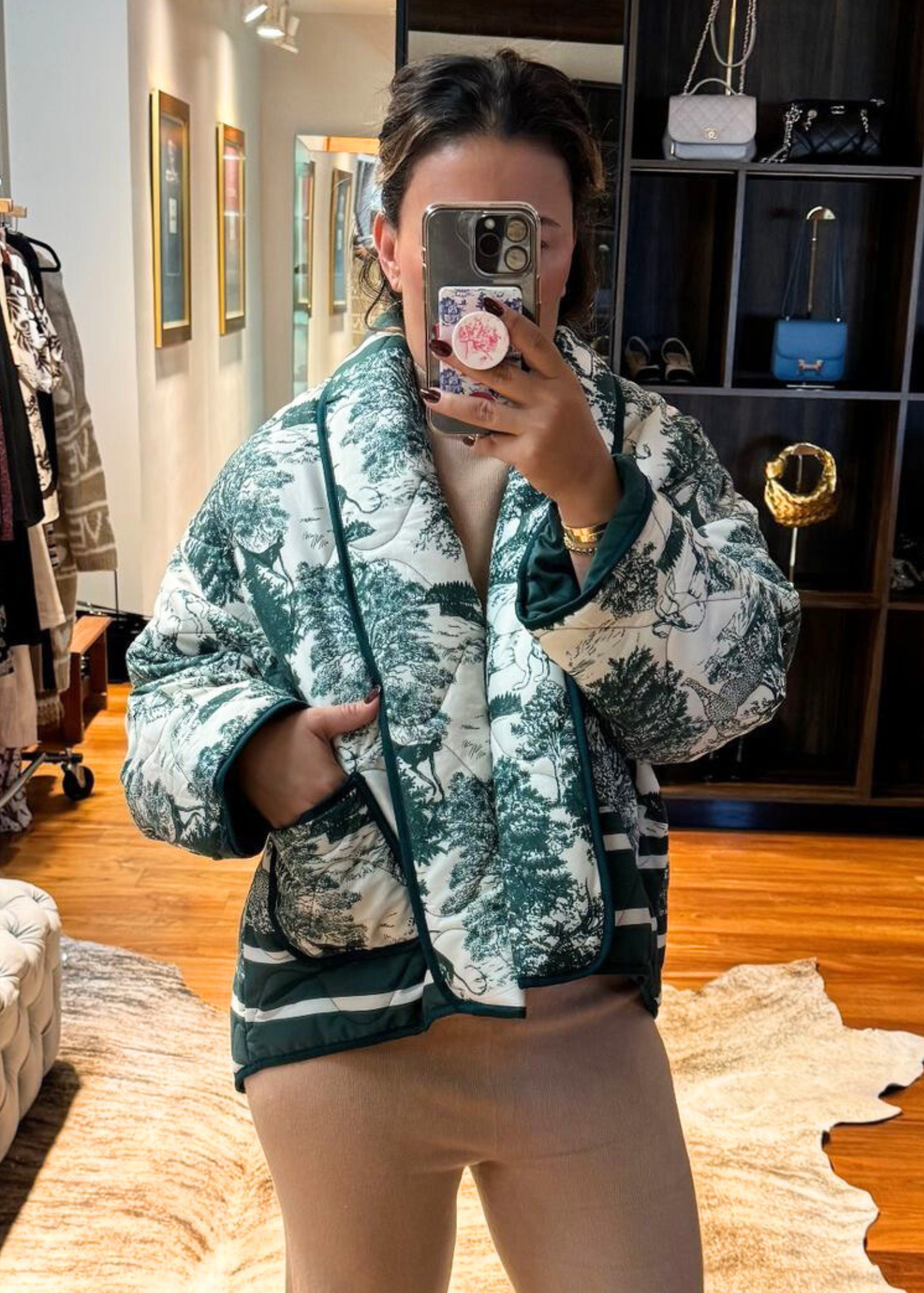 EP LUXURY ITALY CHAQUETA ESMERALDA