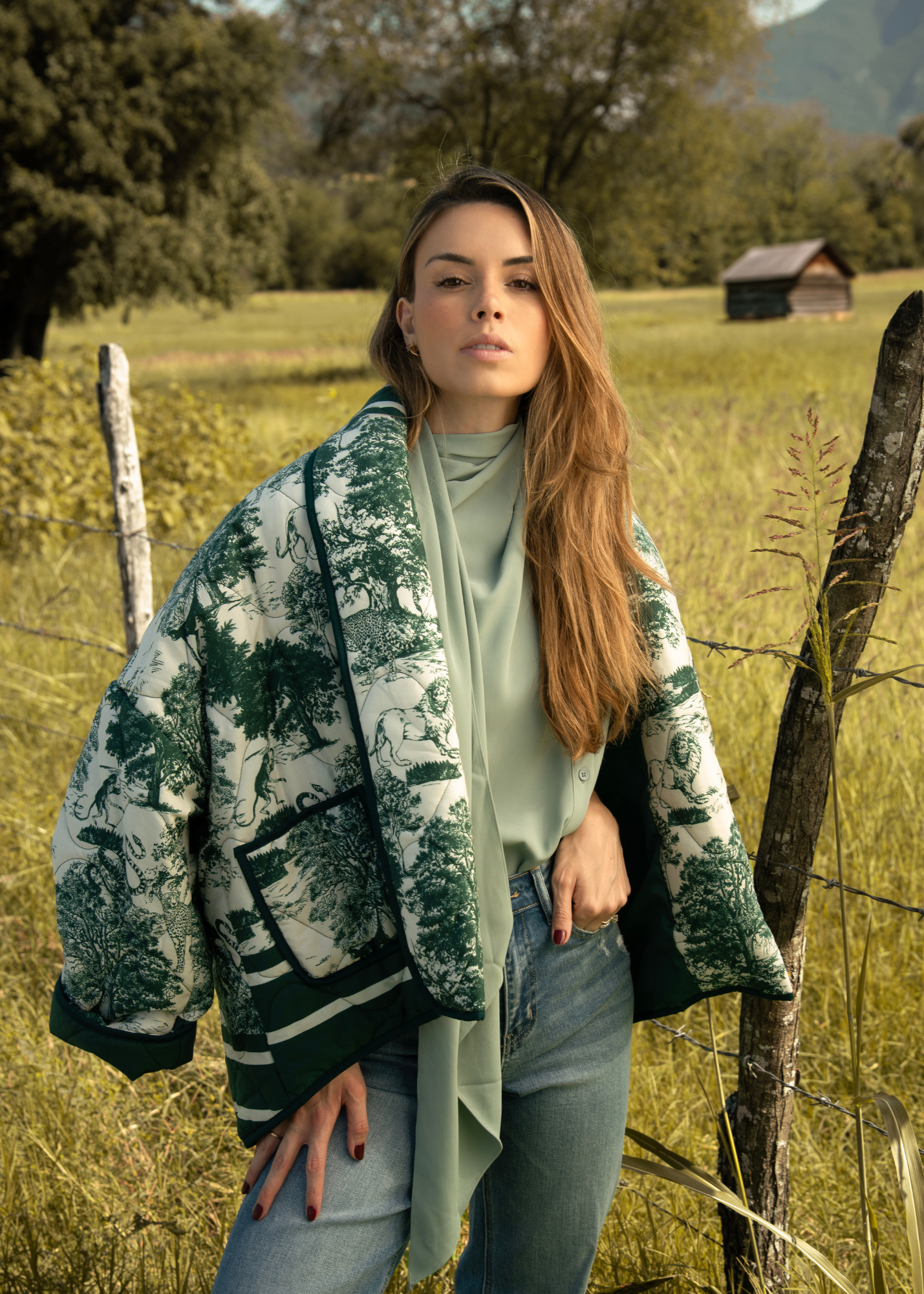 EP LUXURY ITALY CHAQUETA ESMERALDA