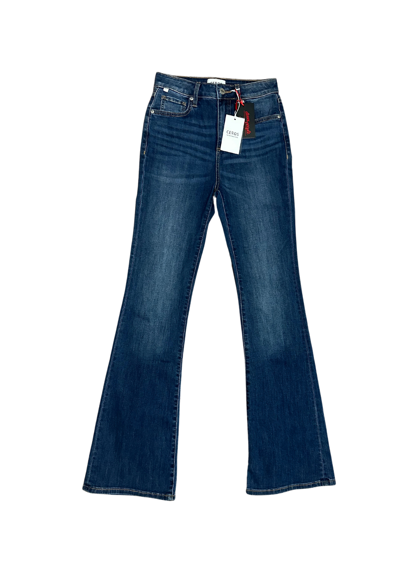 JEANS SUPER HIGH RISE FLARE
