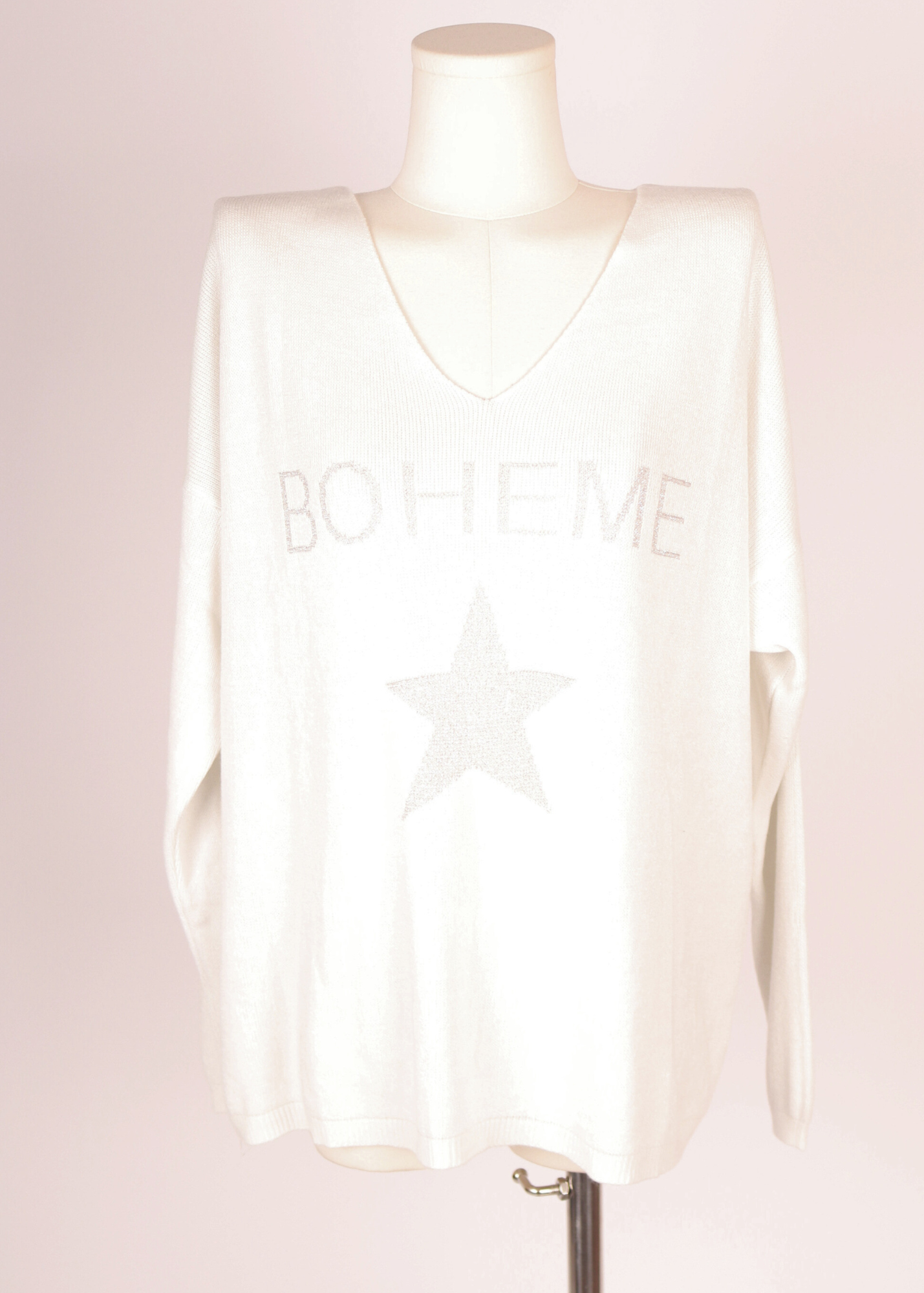 SWEATER BOHEME STAR BLANCO