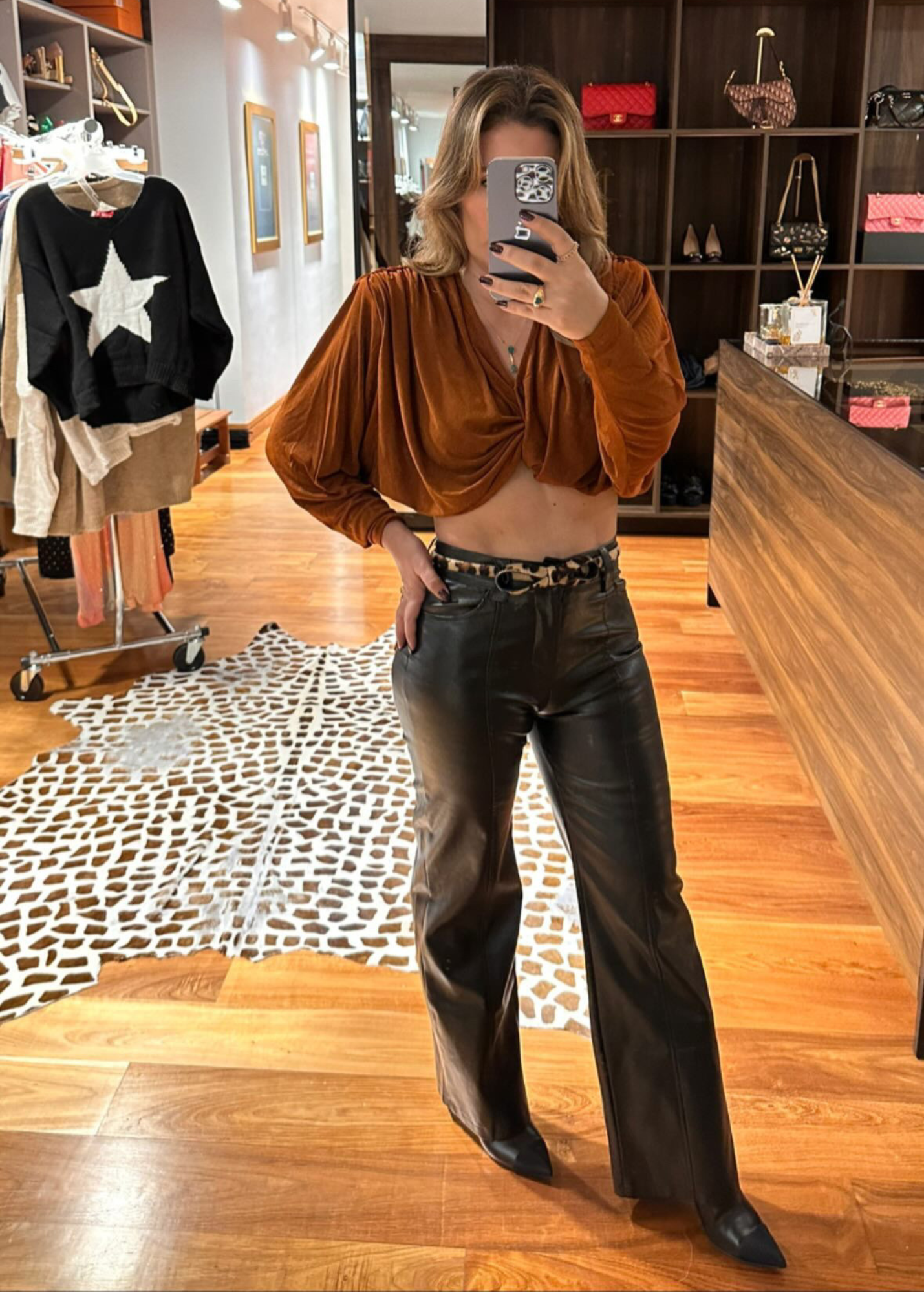 CROP TOP SHEDRON DRAPEADO