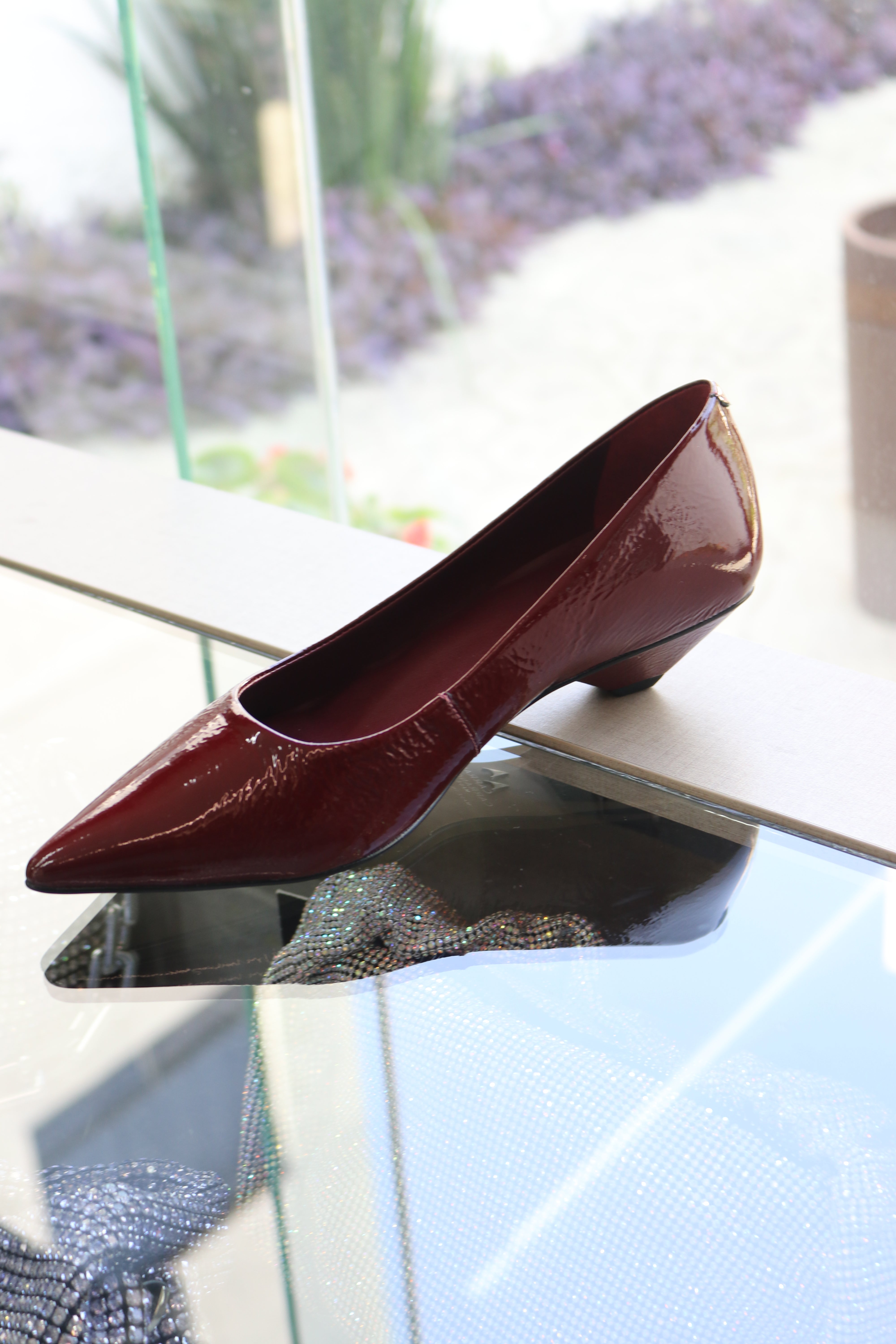 CARRANO HEEL PUMP LEATHER VERNIZ