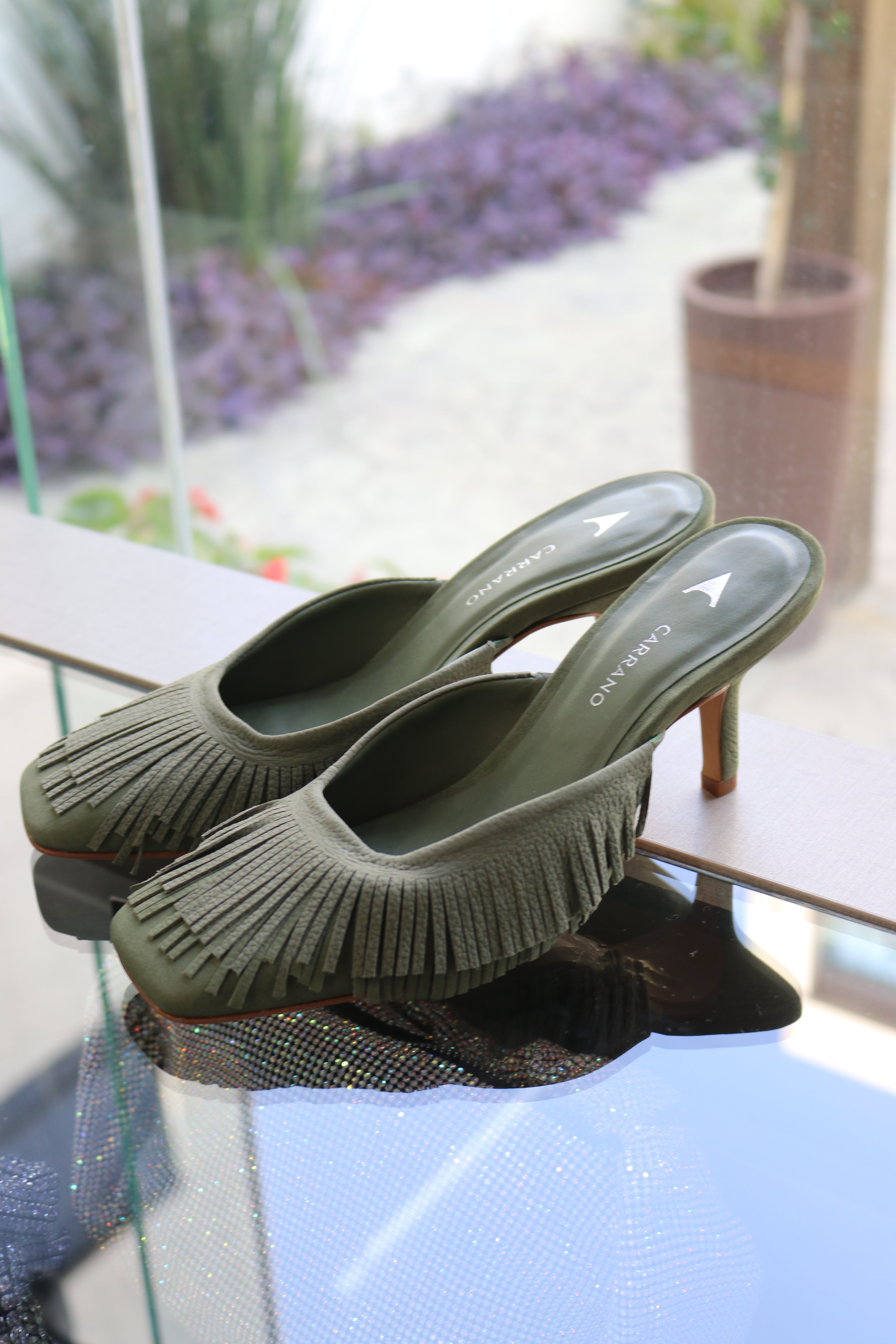 CARRANO MARIANNE MULE FLECOS NOBUK