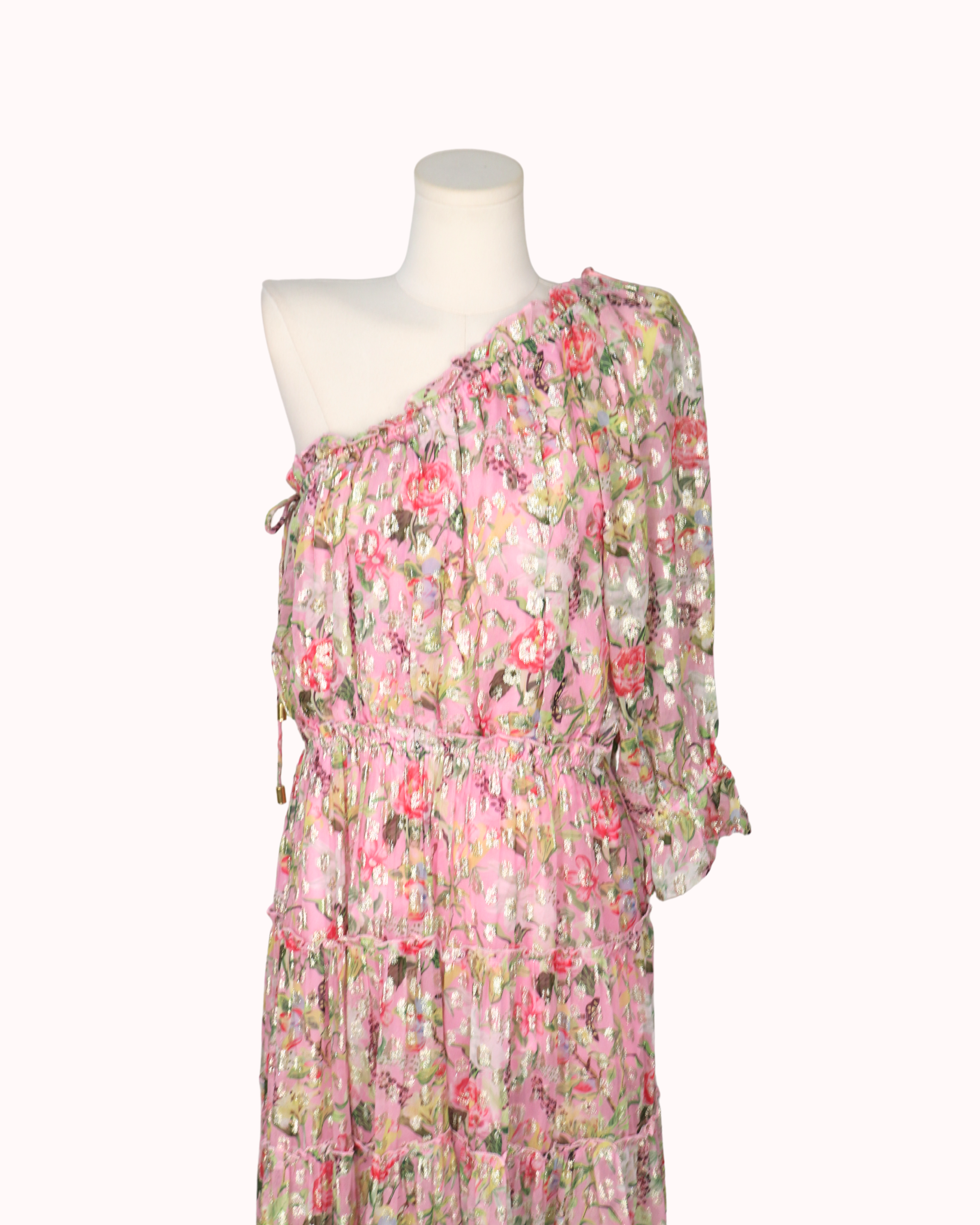 EP LUXURY INDIA VESTIDO ASIMETRICO FLORAL