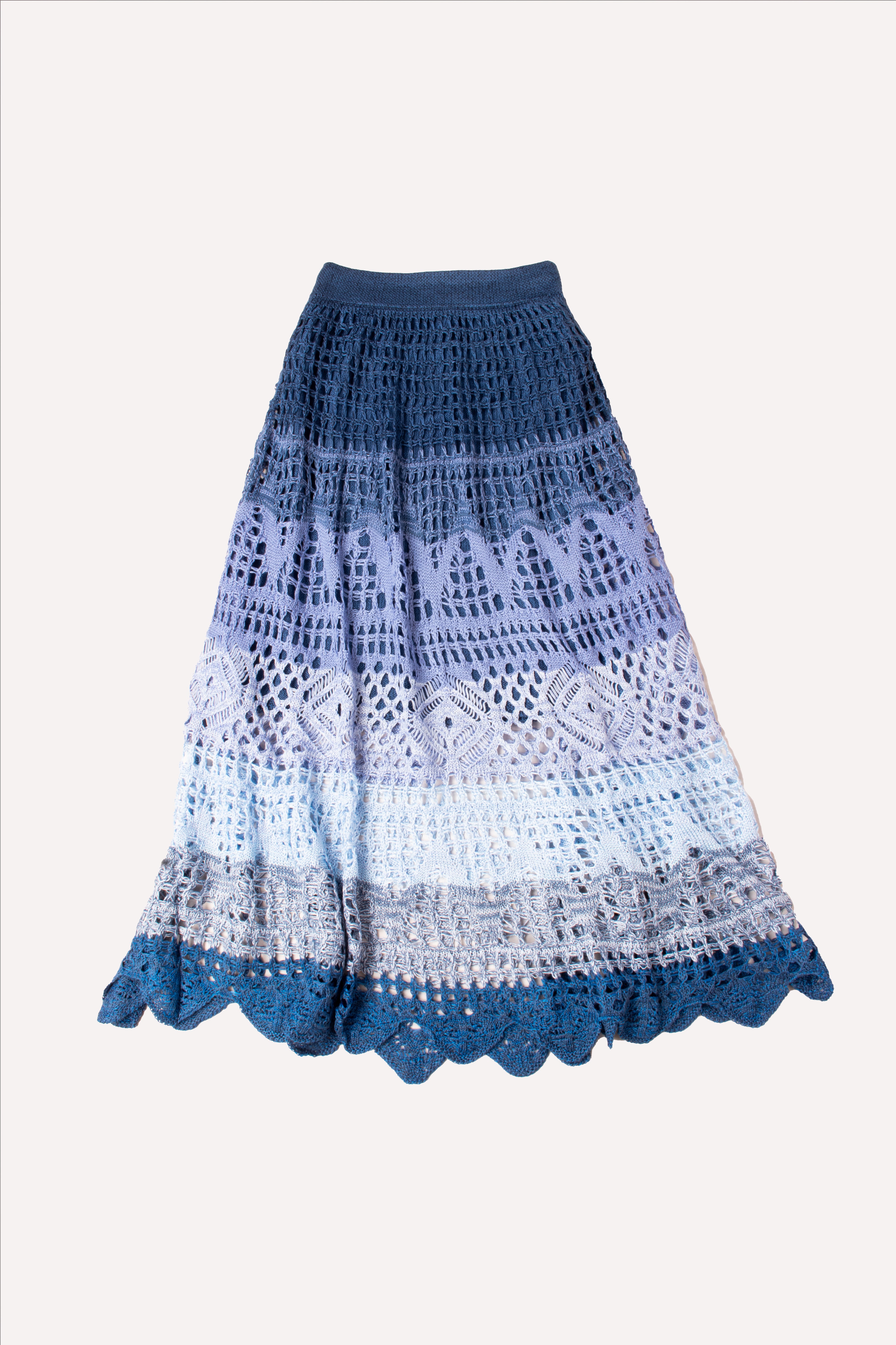 EP LUXURY BRASIL SET DE TOP Y FALDA LEYDA AZUL