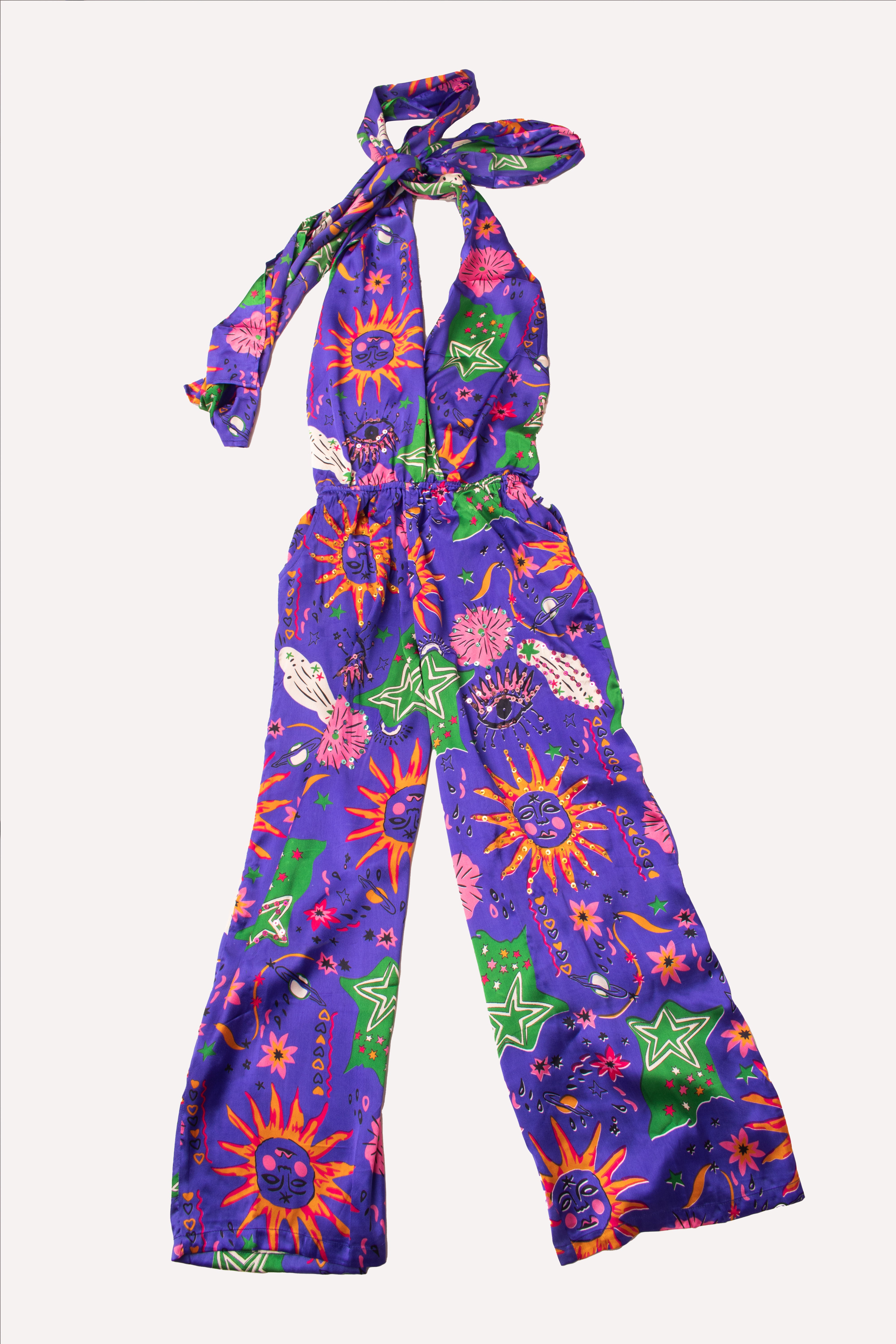 EP LUXURY PARIS JUMPSUIT CRUZADO MISTERIO