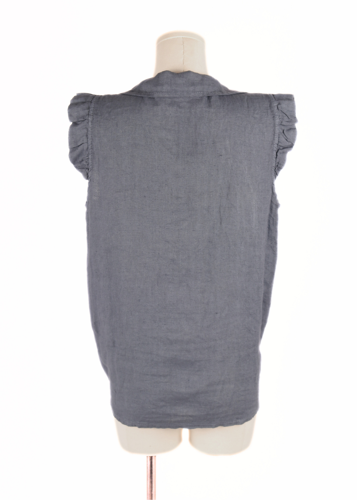 EP LUXURY BLUSA VOLANTES DENIM