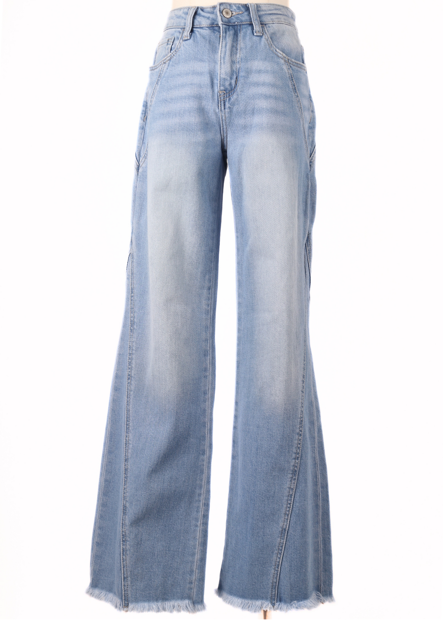 JEANS VERVET HIGH RISE WIDE LEG-A LINE