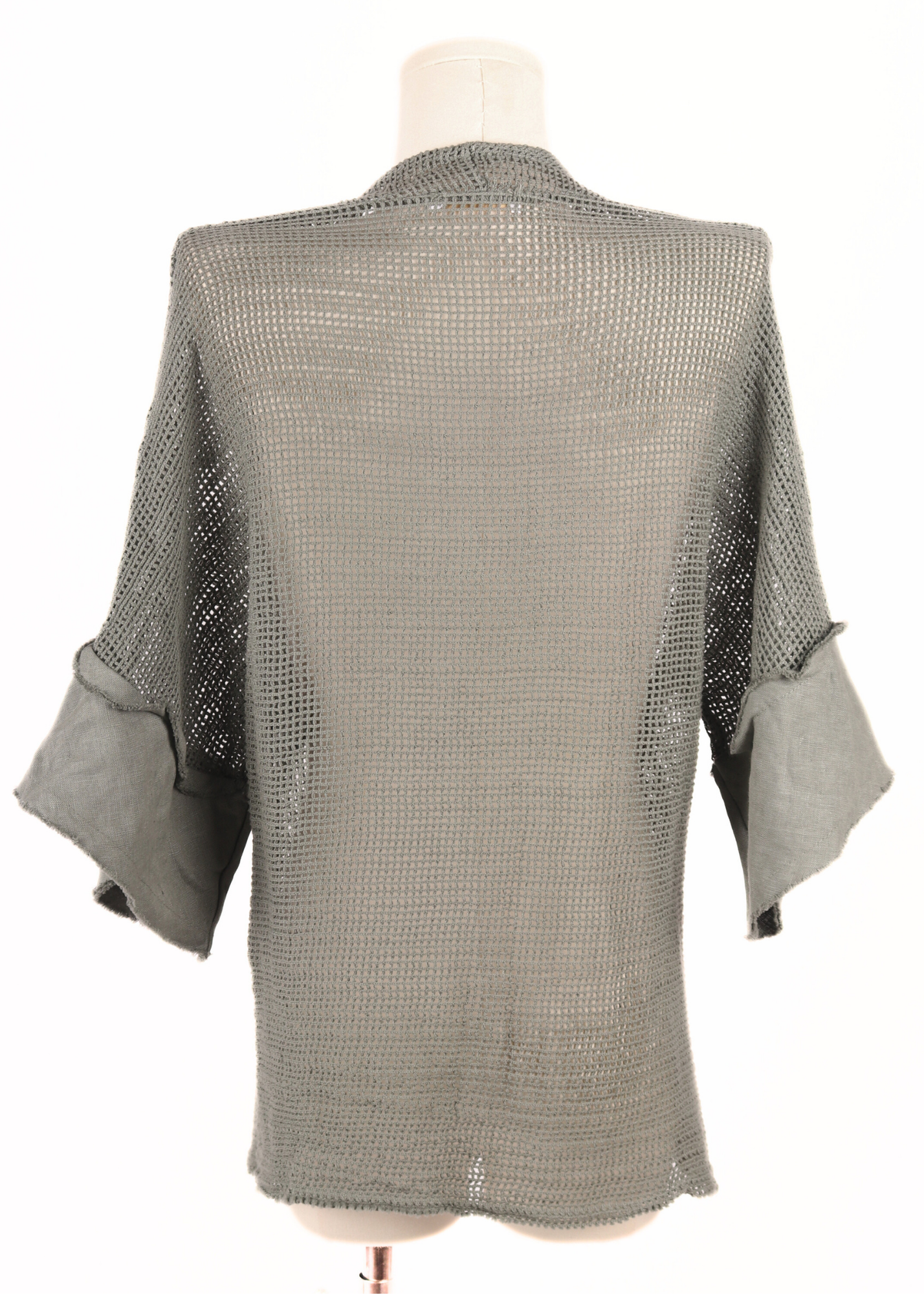 EP LUXURY CARDIGAN RED EN PUNTO VERDE