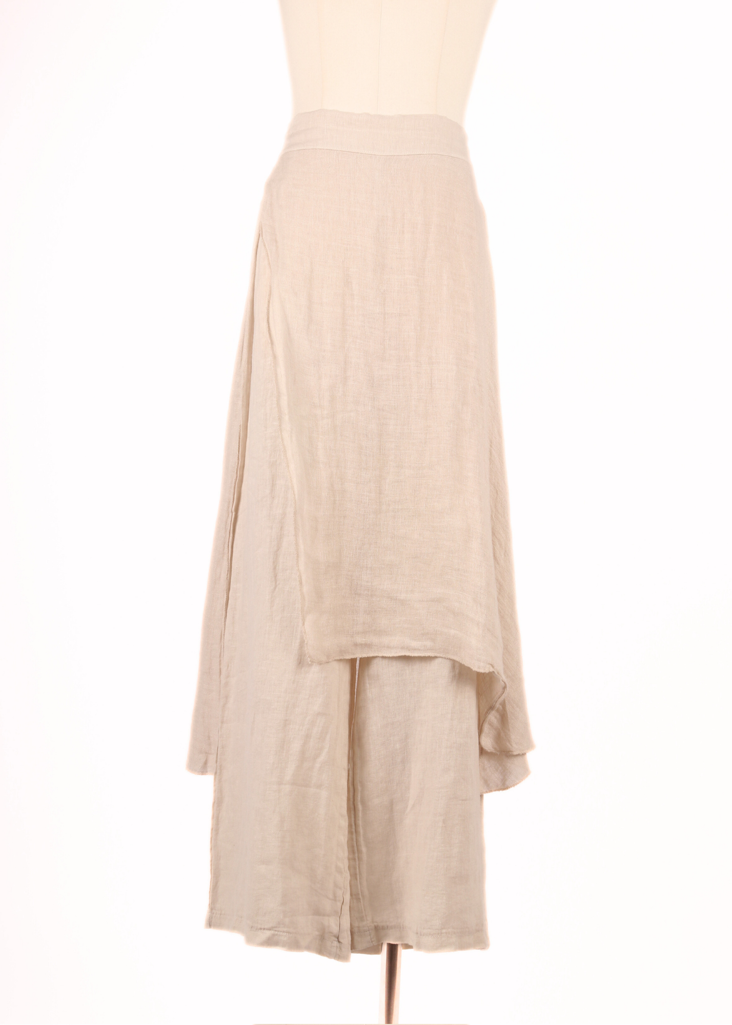 EP LUXURY PANTALON FALDA DRAPEADA ALBORADA BEIGE
