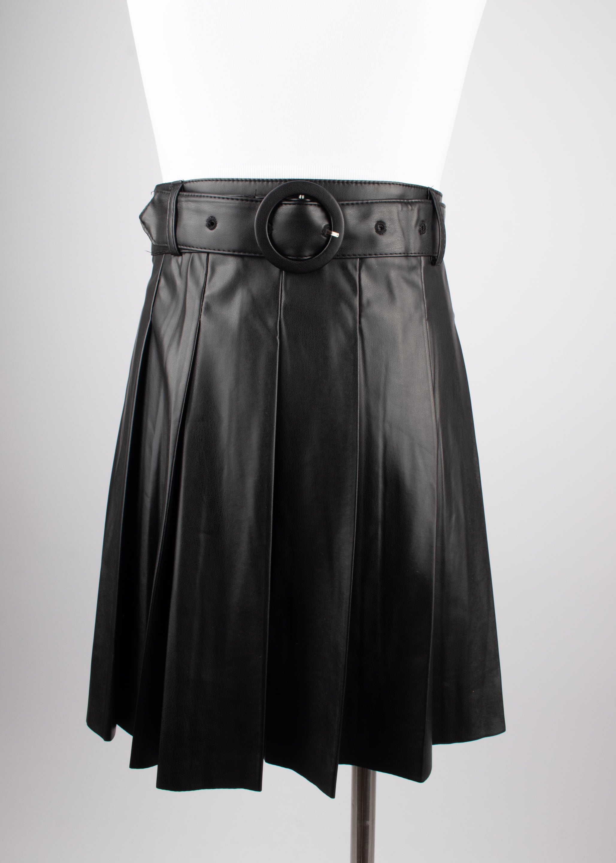 Falda cinto vinilpiel