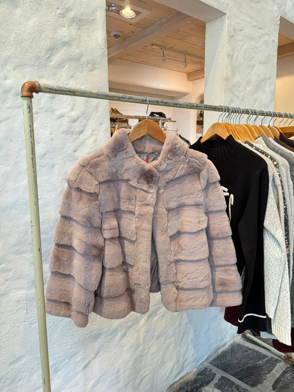 RABBIT FUR JACKET