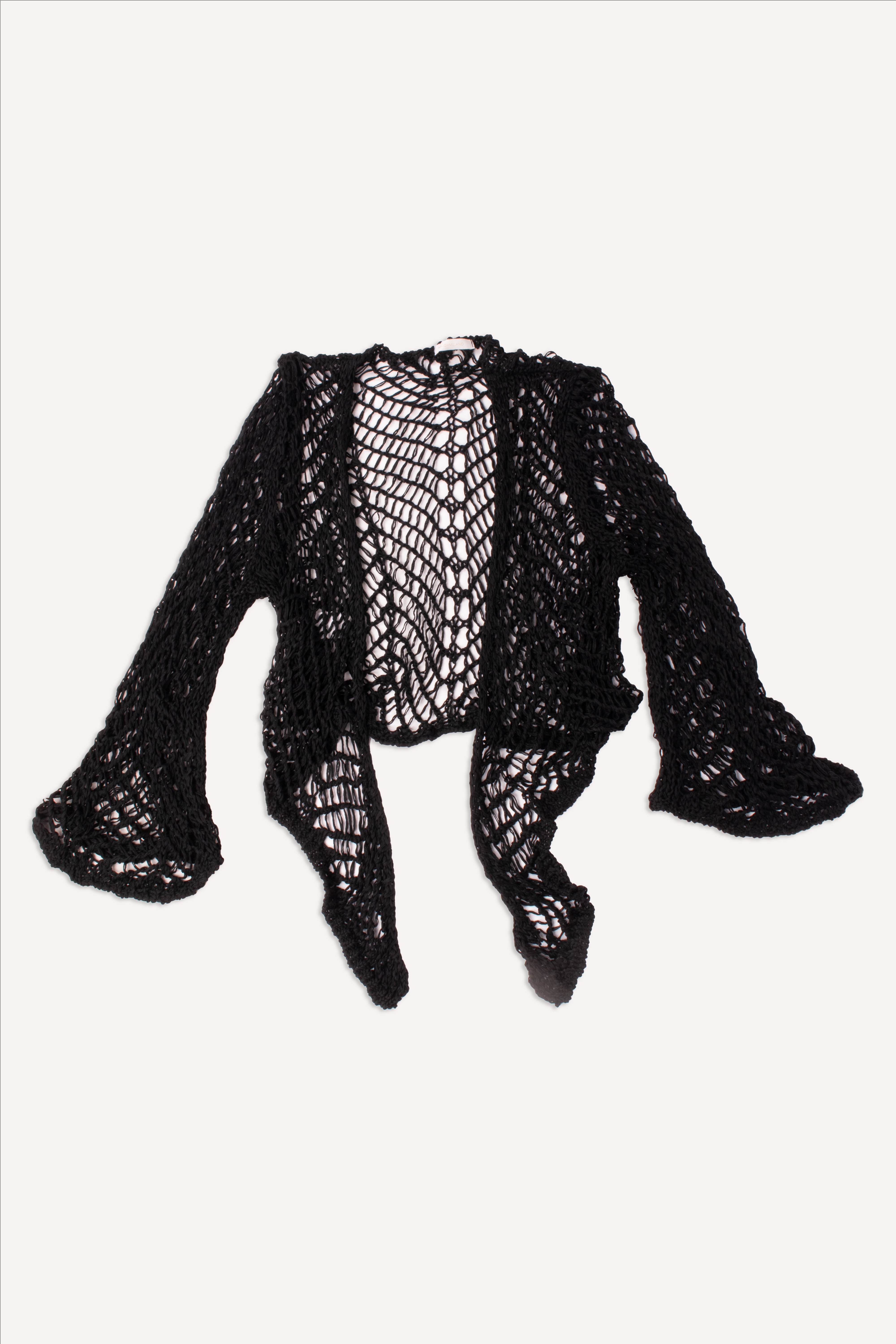 EP LUXURY TOP CARDIGAN DE CROCHET BELLA NEGRO