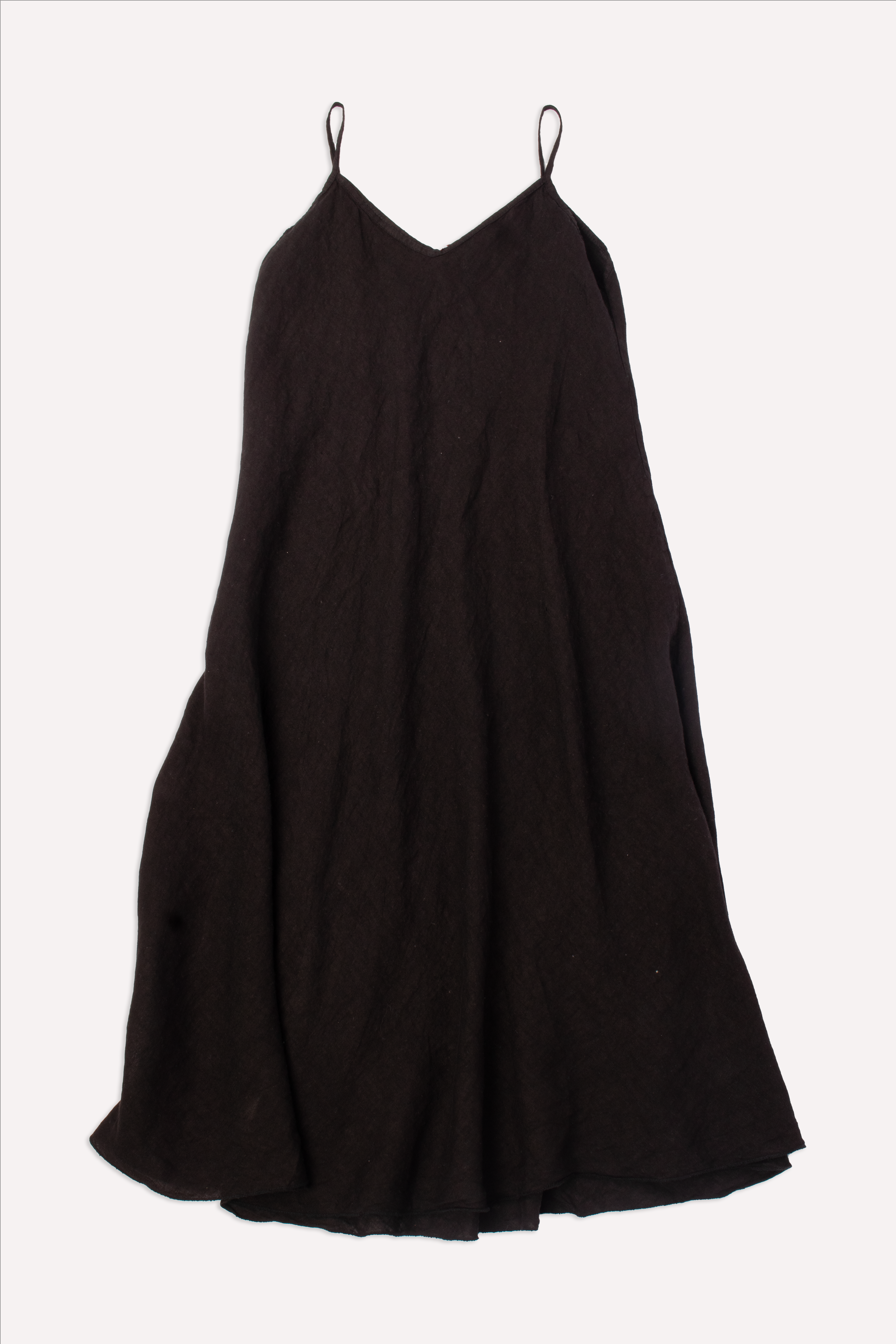 EP LUXURY VESTIDO LINO CARLOTTA NEGRO