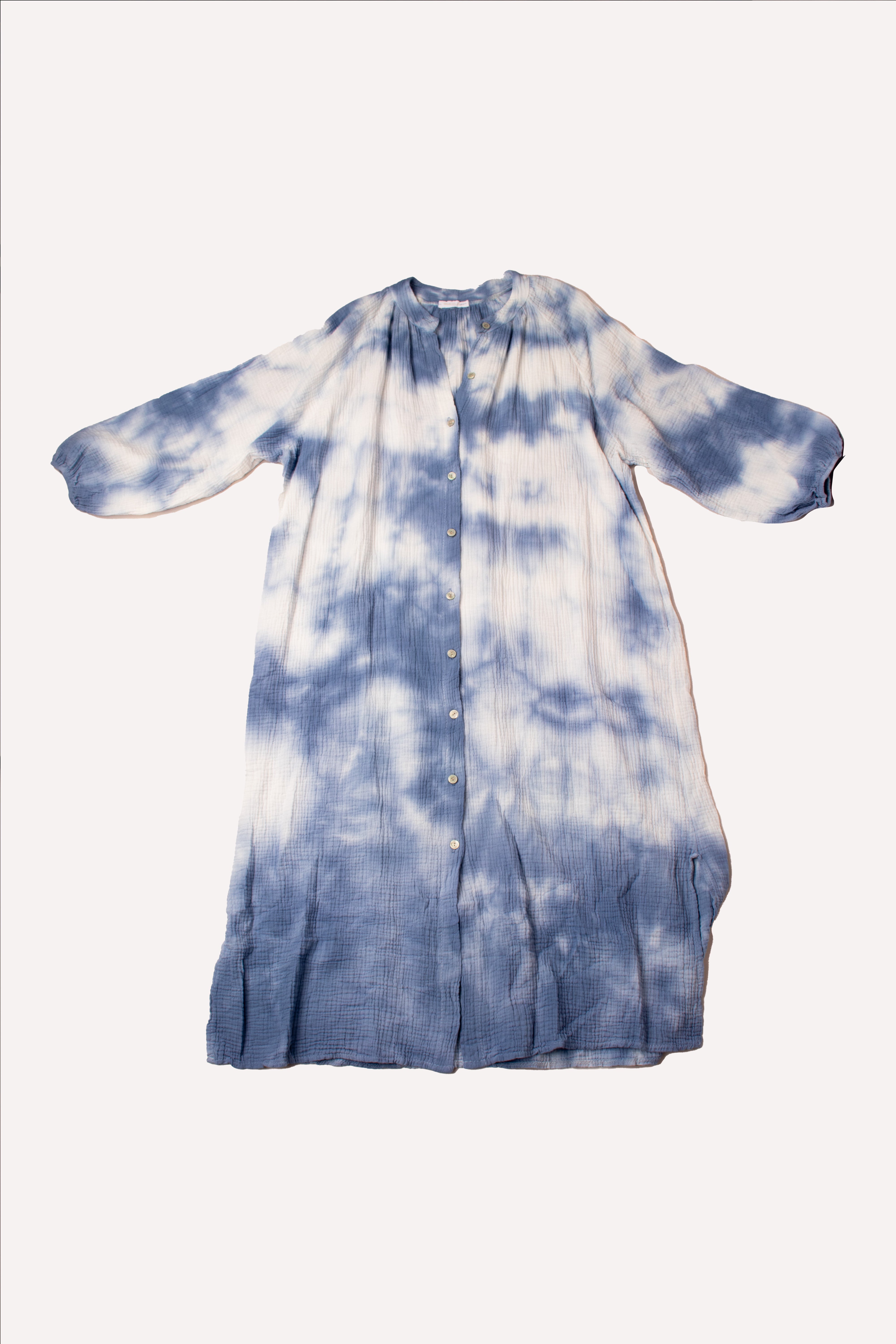 EP LUXURY TUNICA TIE DYE ITALY DENIM