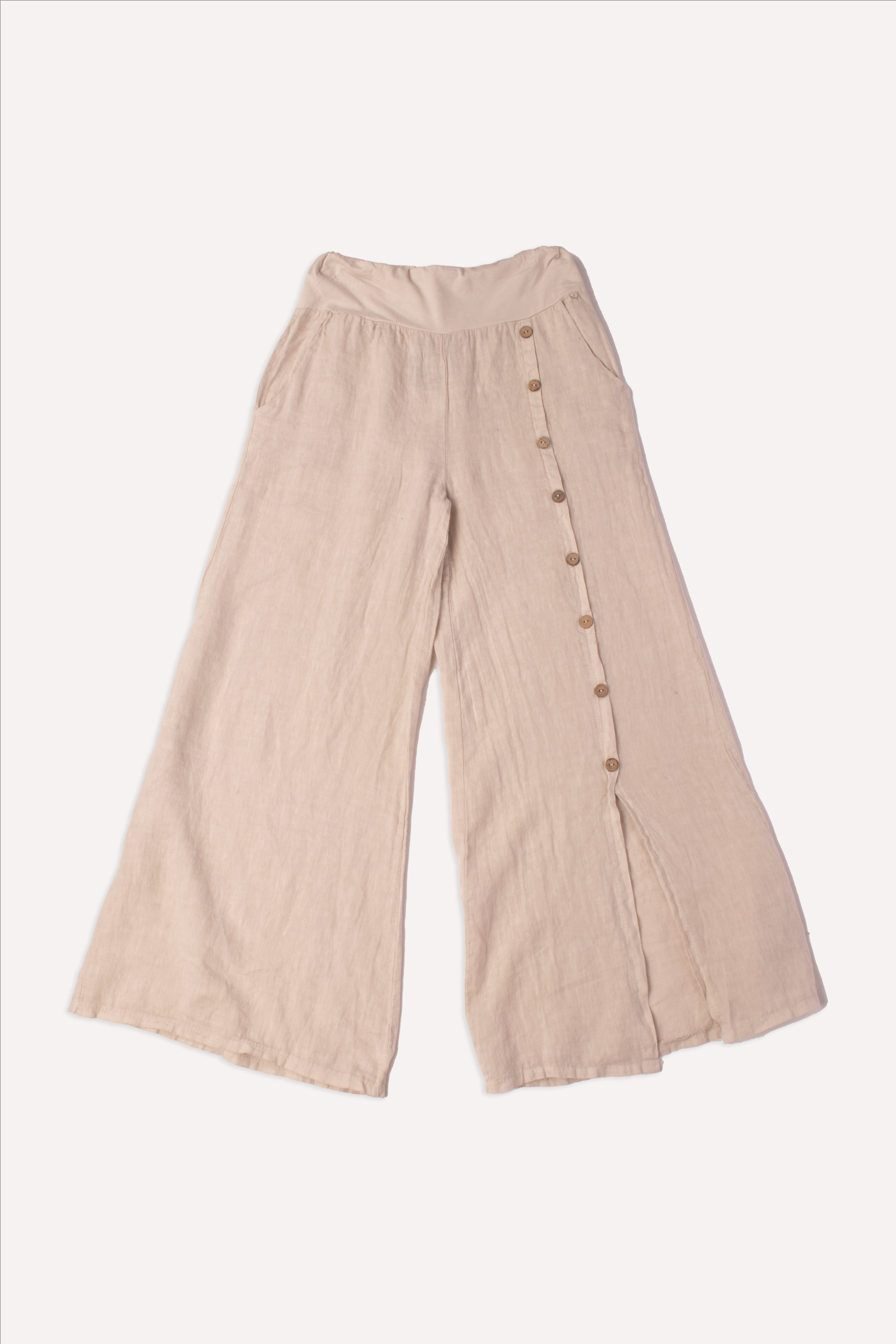 EP LUXURY PANTALON PALAZZO KIARA BEIGE